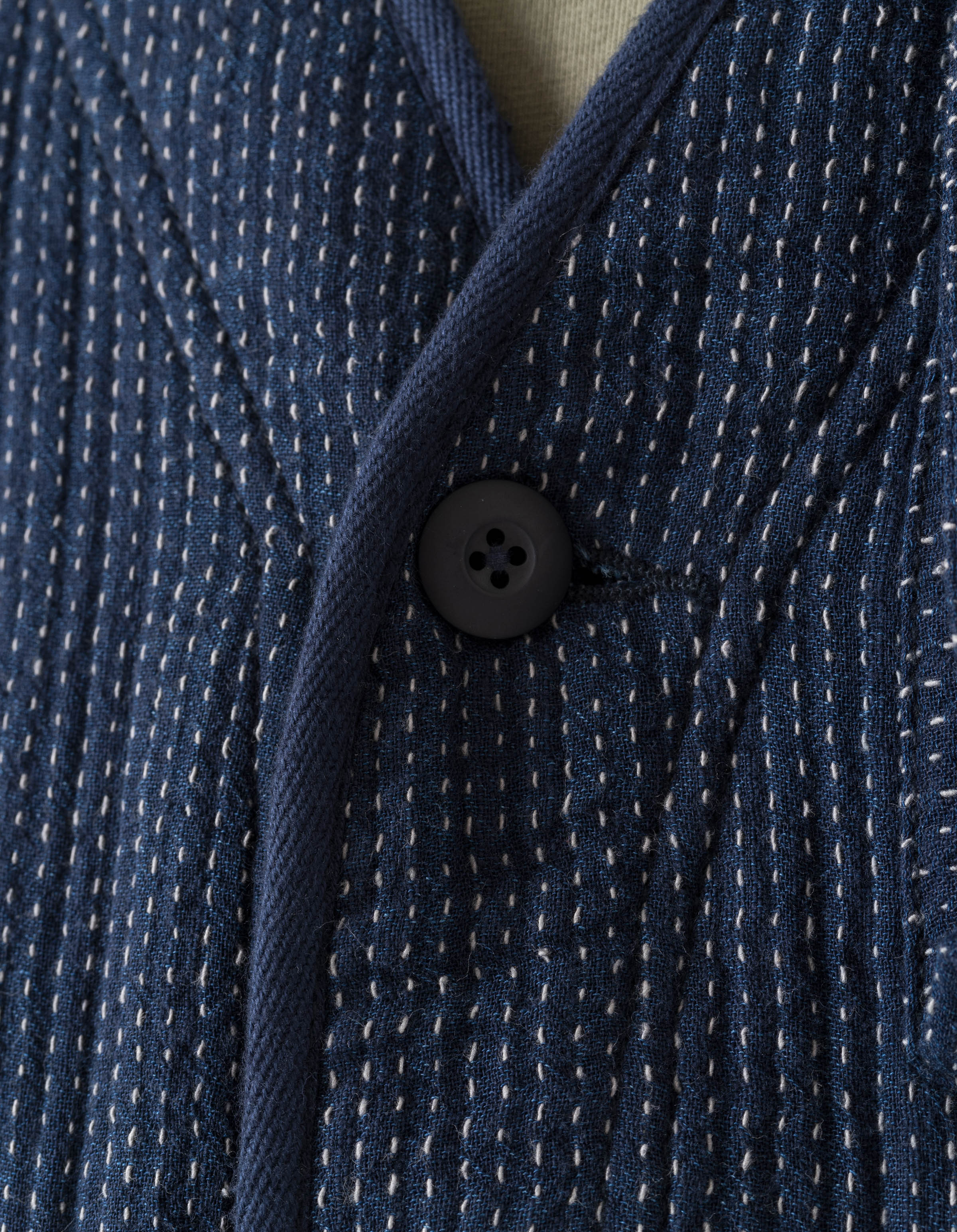 7303 Utility Vest Indigo - Image 3