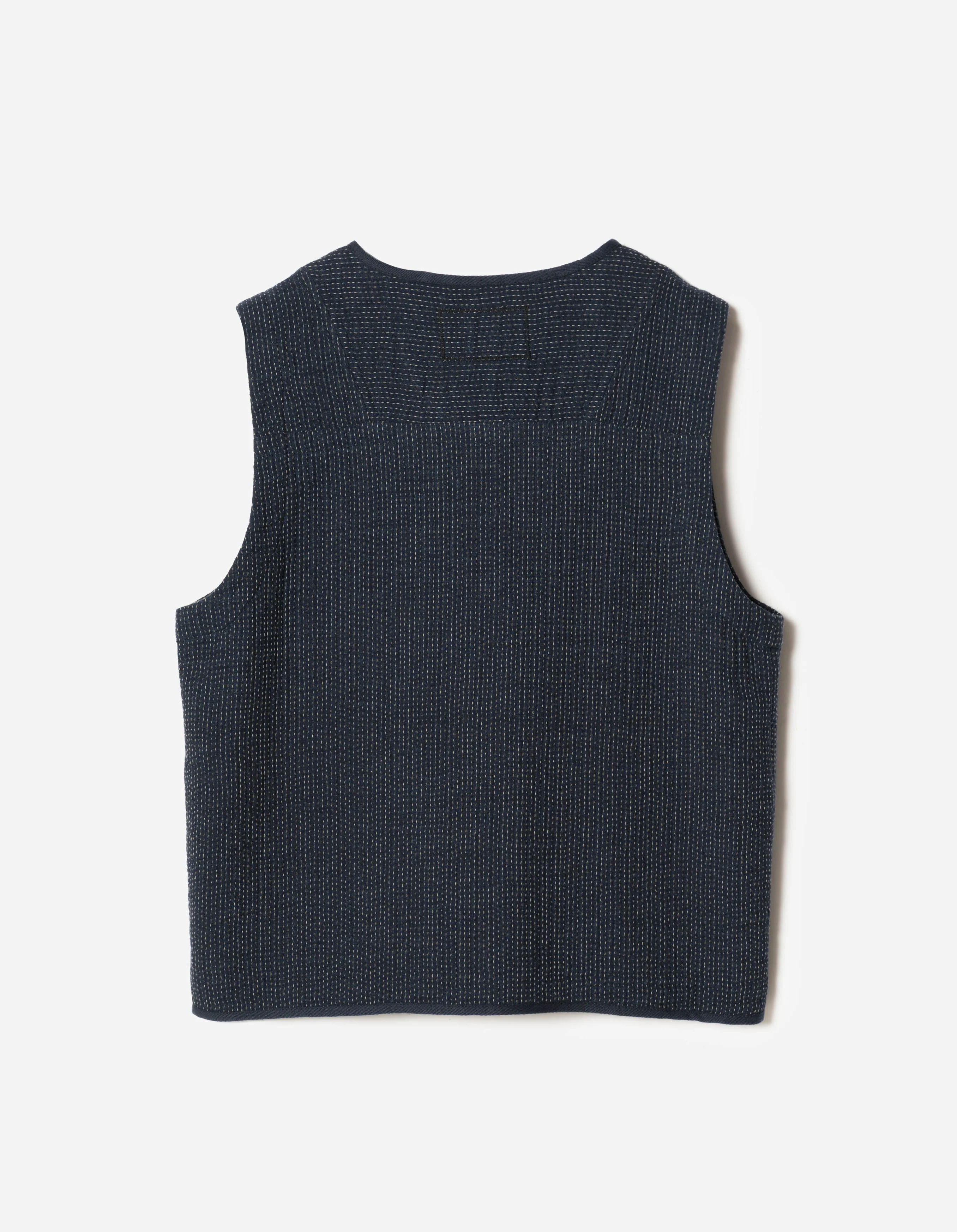 7303 Utility Vest Indigo - Image 8