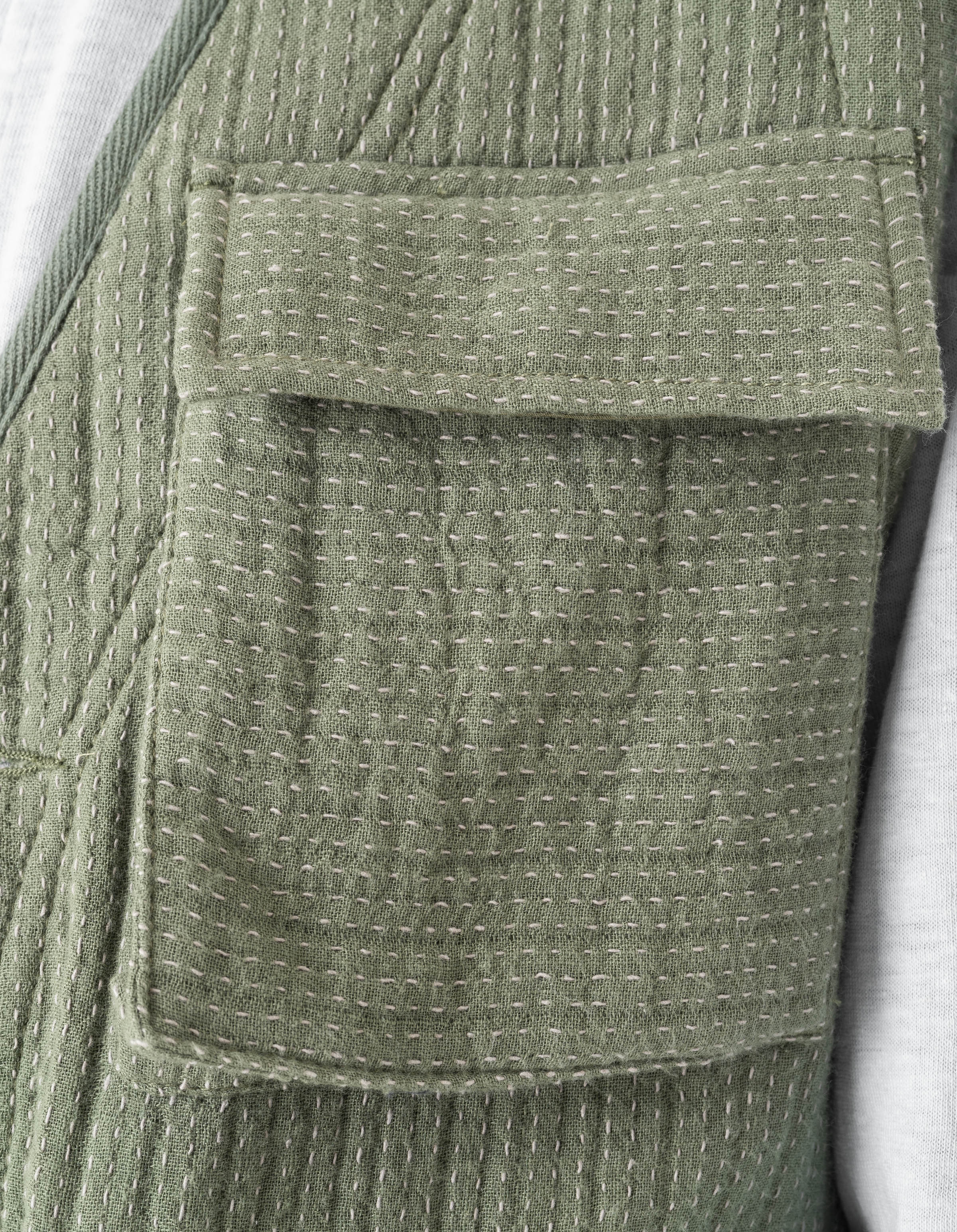 7303 Utility Vest Olive - Image 5