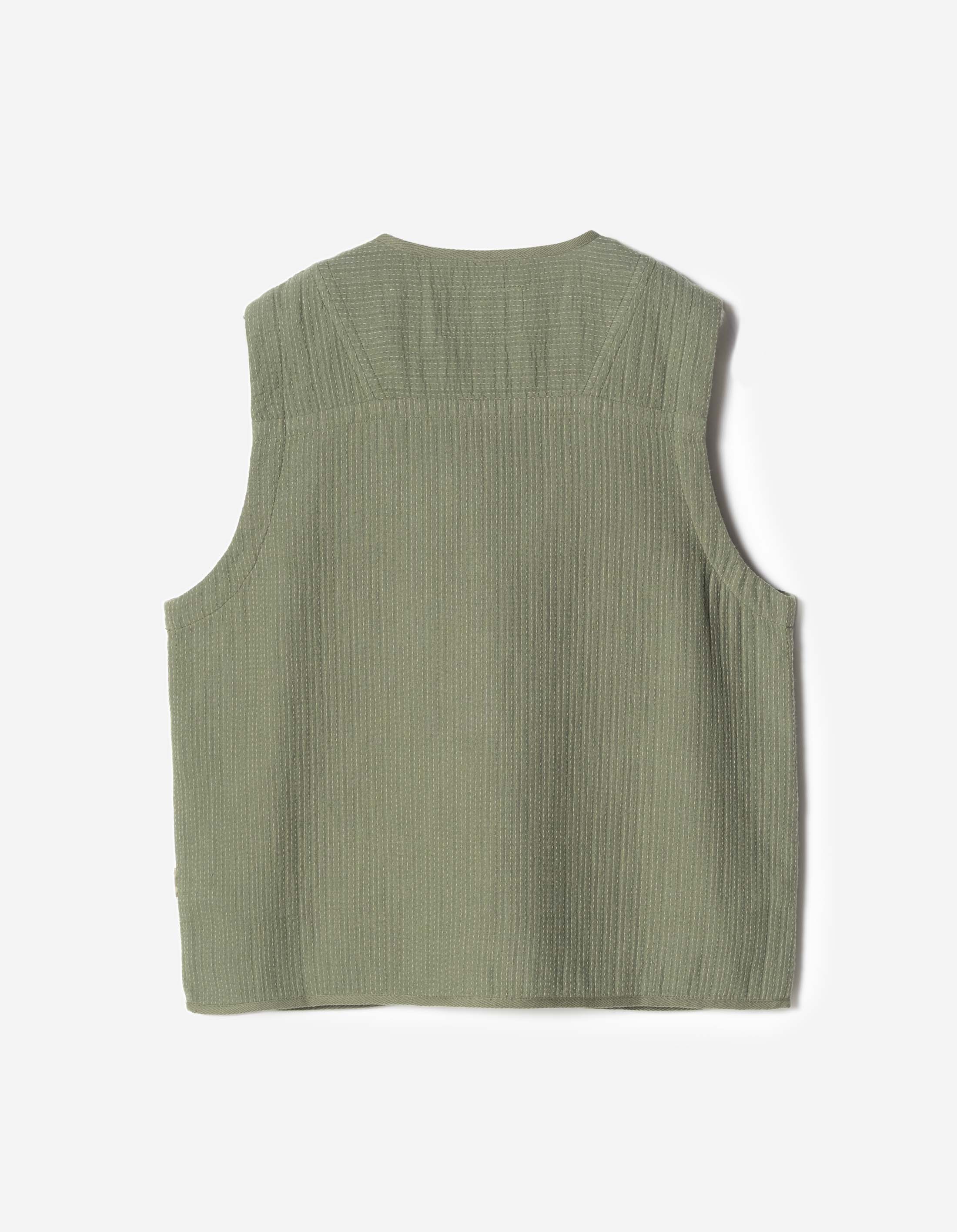 7303 Utility Vest Olive - Image 8