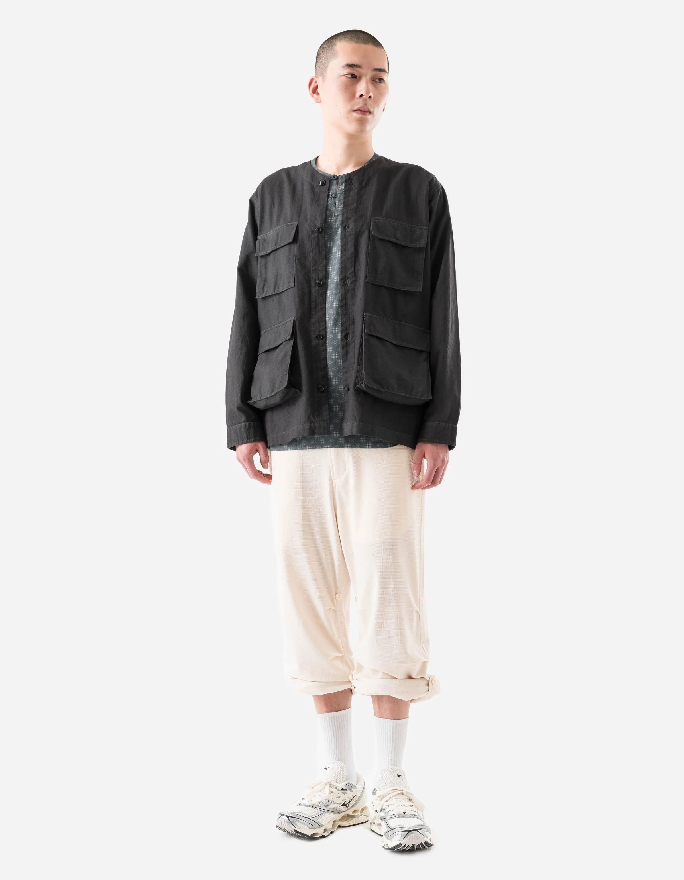7318 Hemp Ripstop BDU Shirt Black - Image 2
