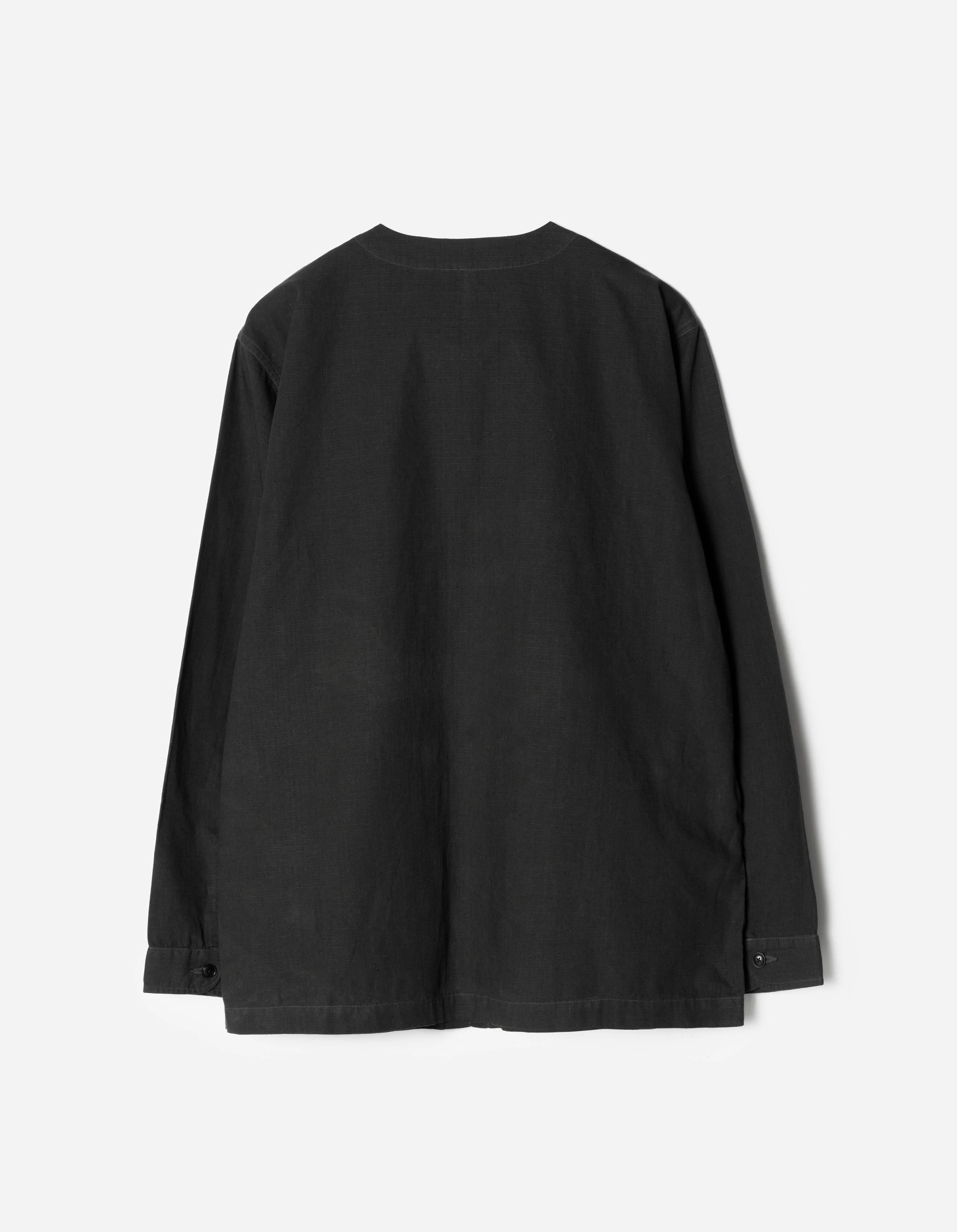 7318 Hemp Ripstop BDU Shirt Black - Image 8
