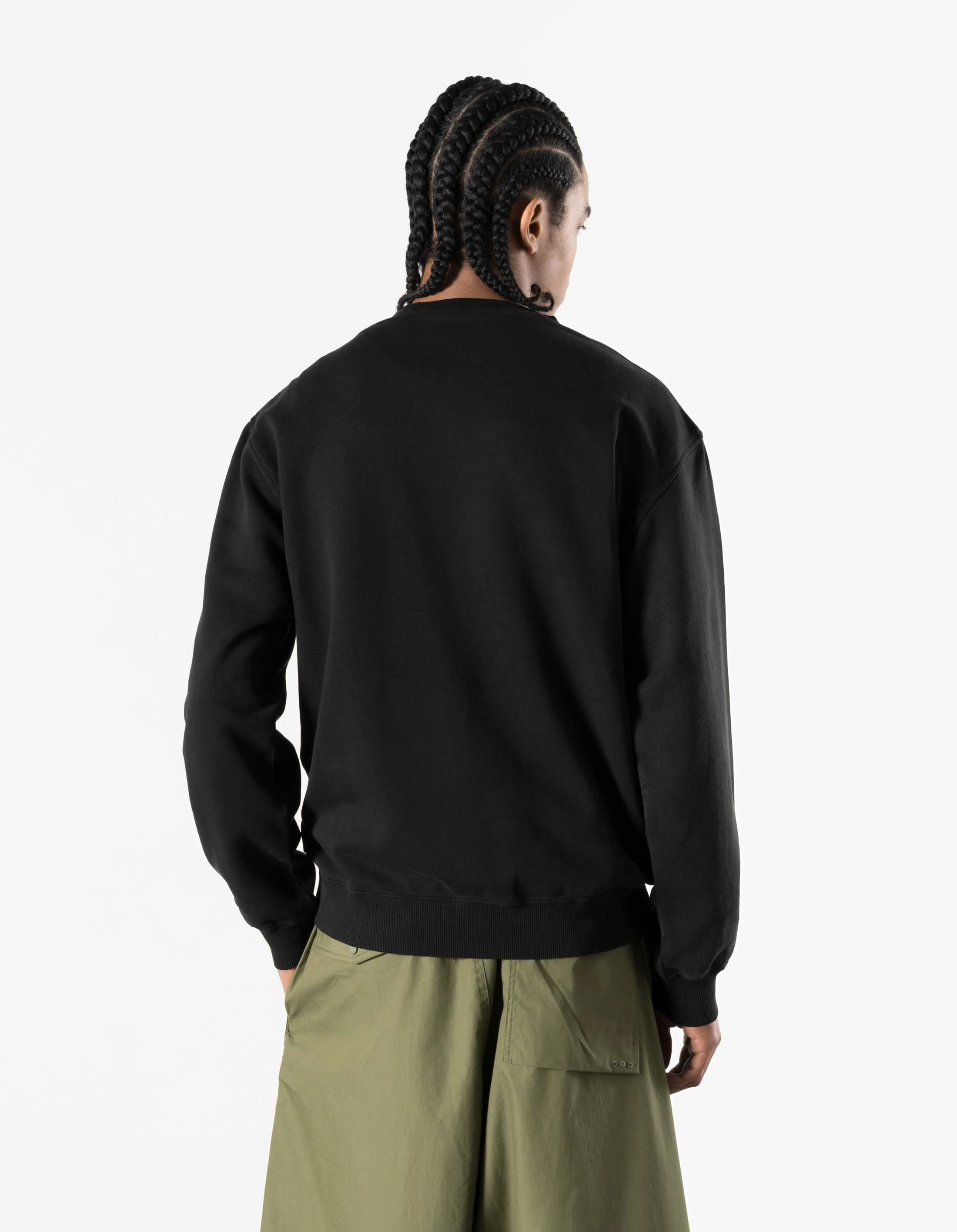 7338 Chimera Panther Crew Sweat Black - Image 3
