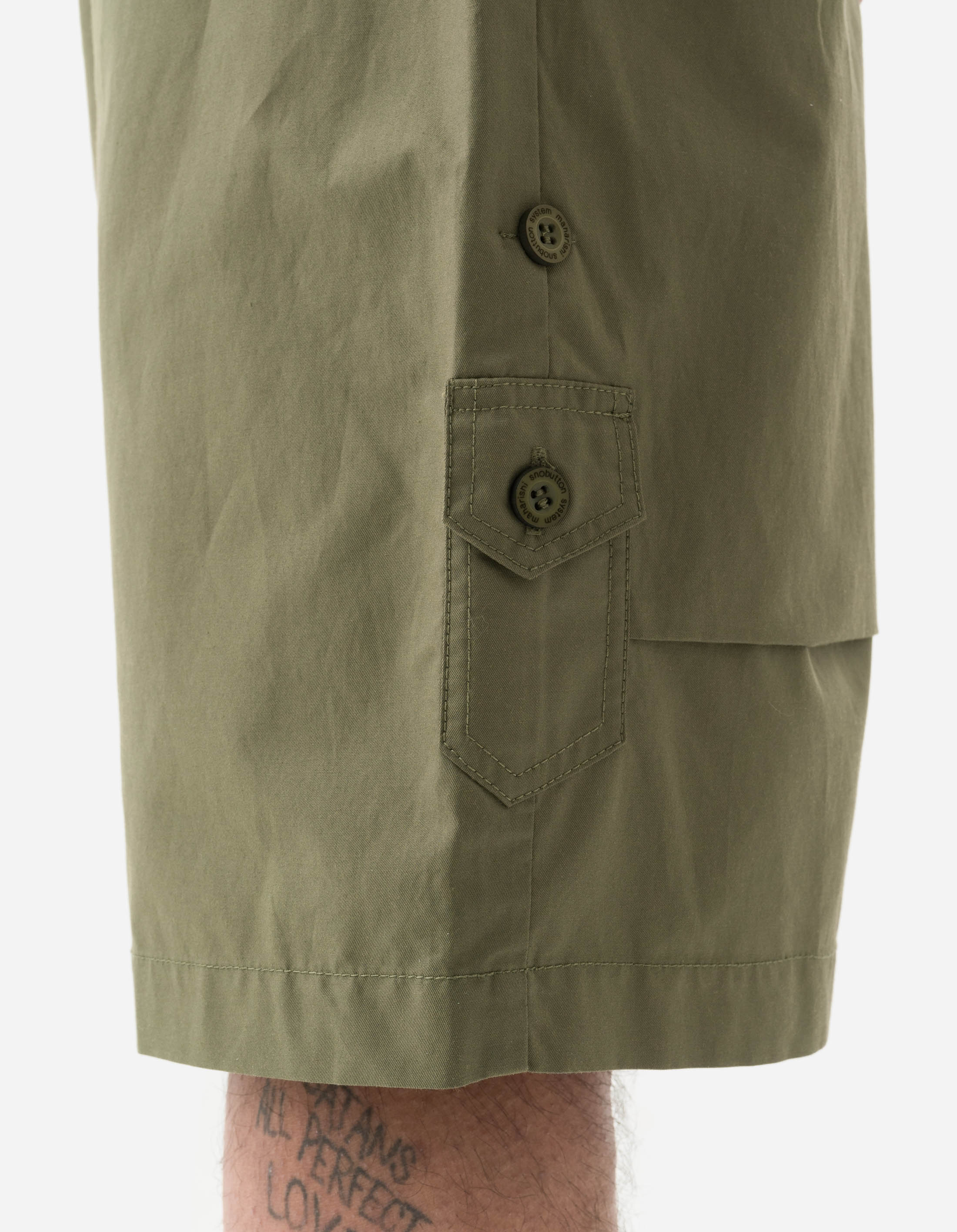 7342 Original Snoshorts Loose Fit Olive OG-107F - Image 4