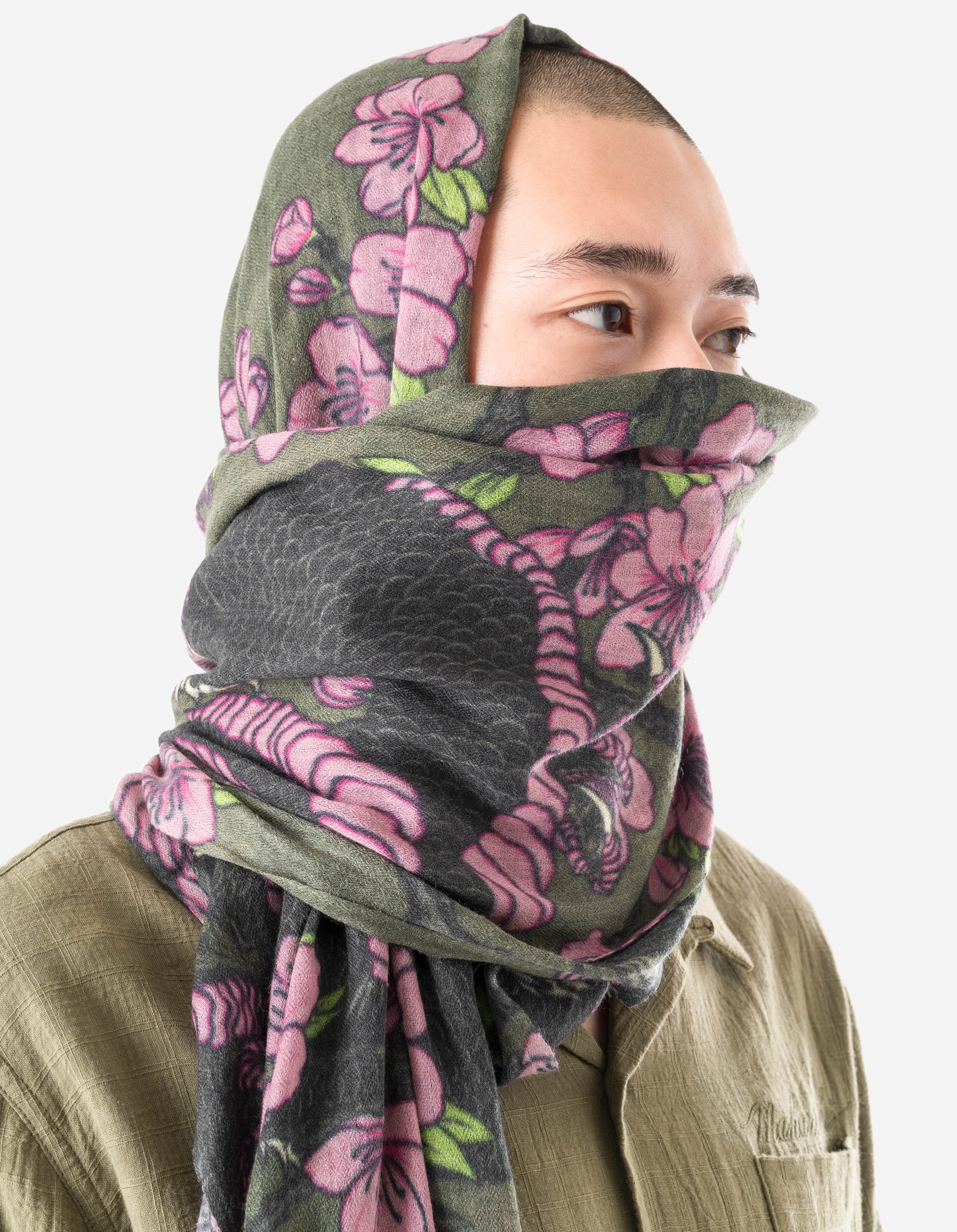 7343 Sakura Serenity Pashmina Multi - Image 3
