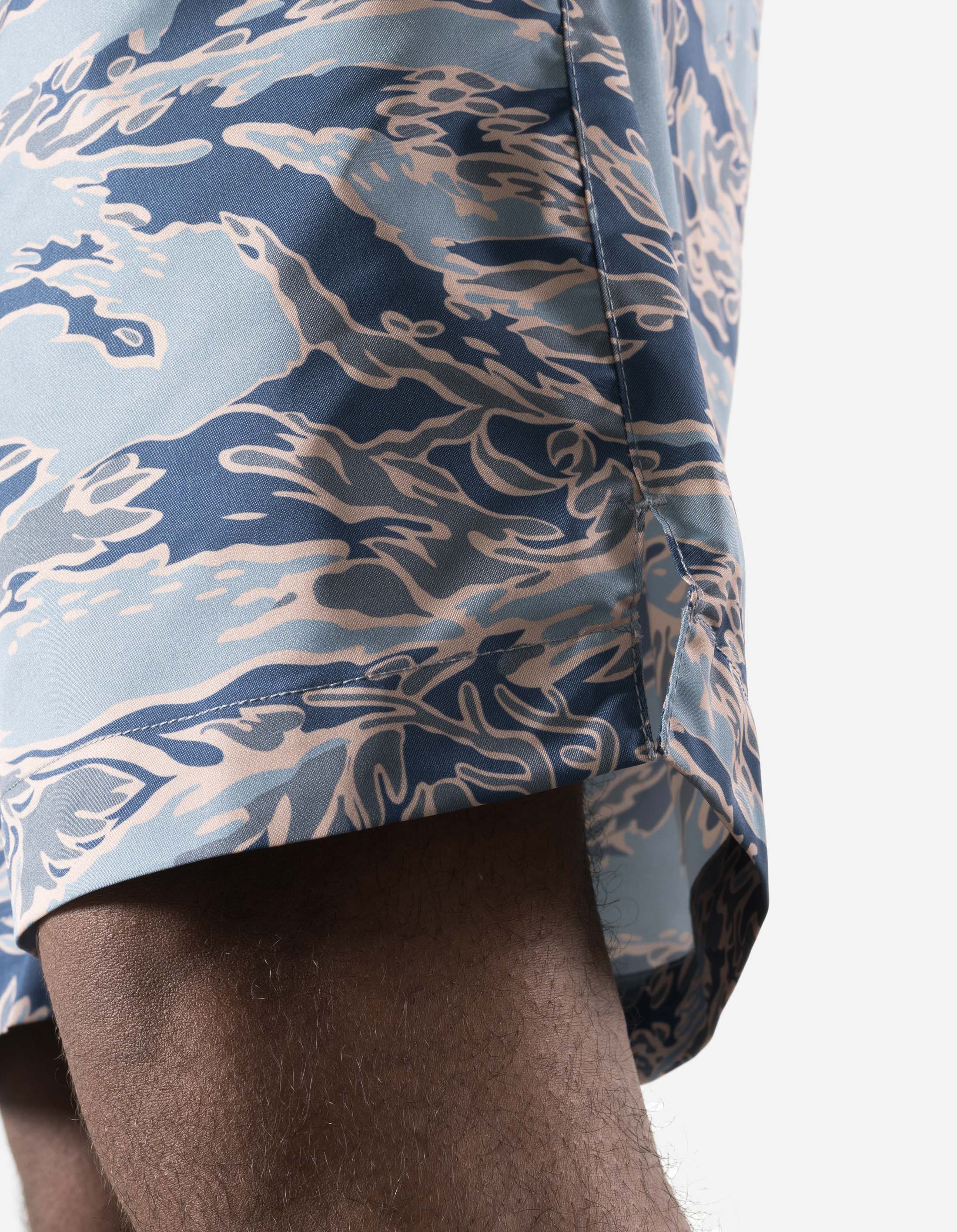 7344 Bonsai Tigerstripe Swimshorts Multi - Image 4