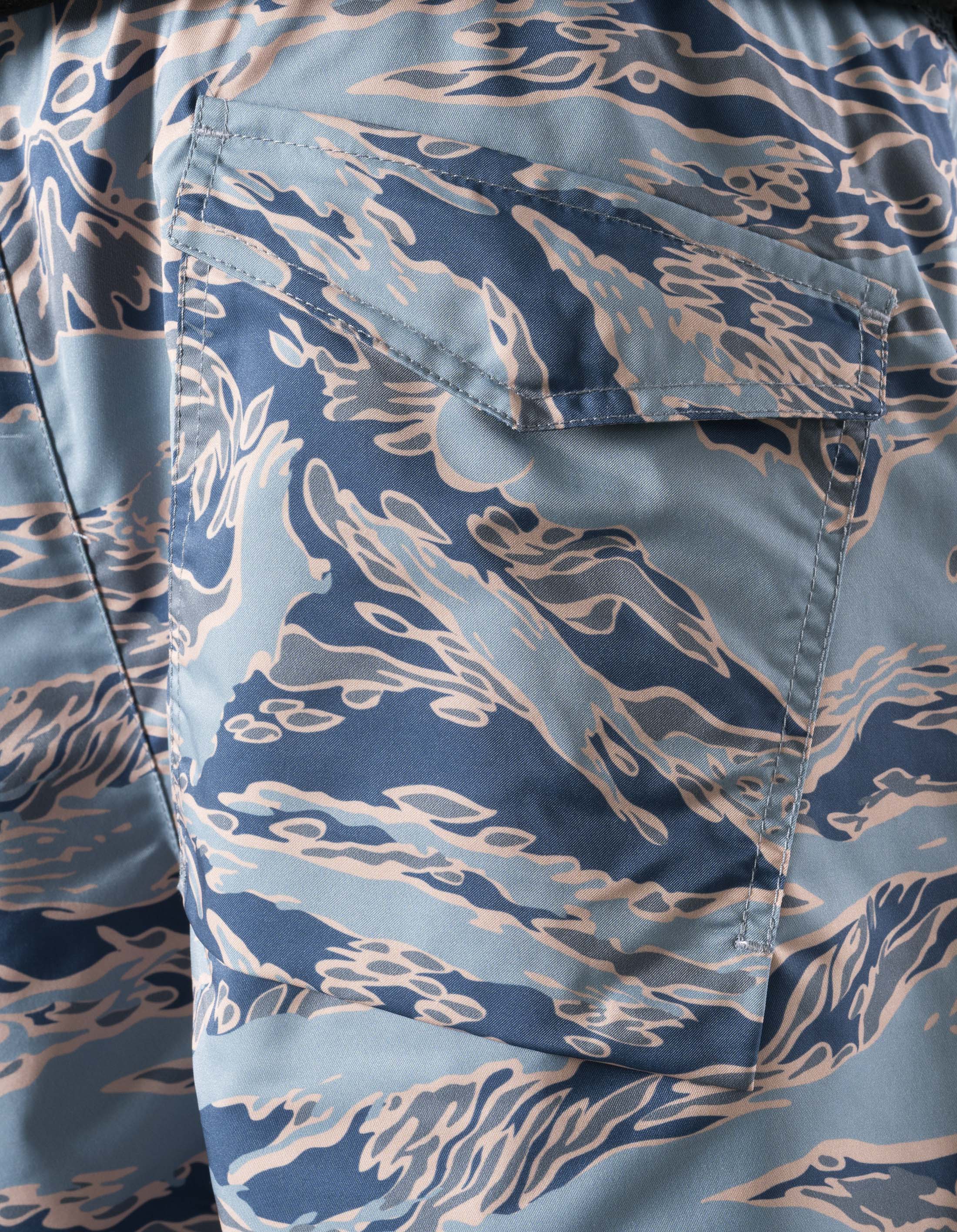 7344 Bonsai Tigerstripe Swimshorts Multi - Image 6
