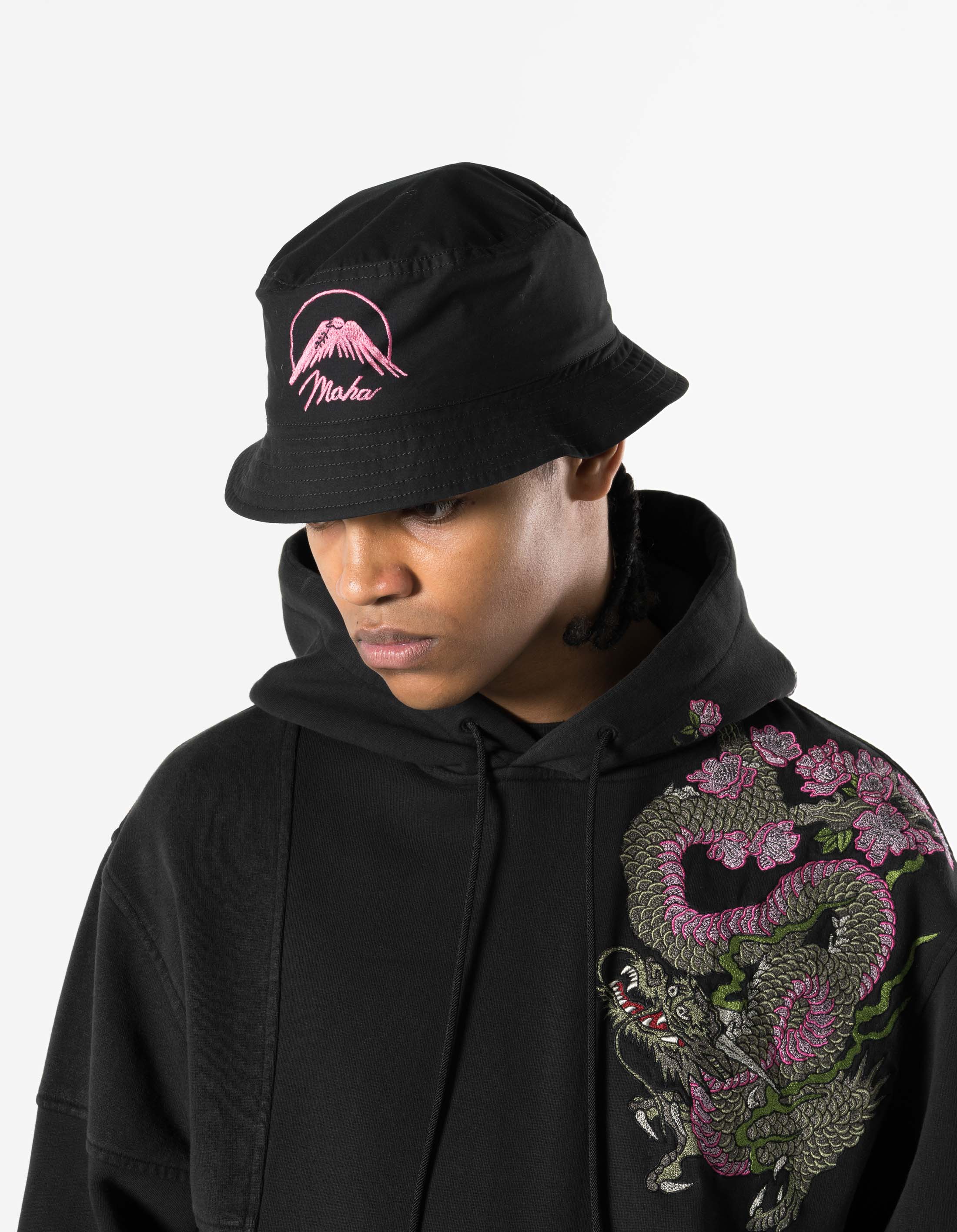 7346 Peace Dove Bucket Hat Black - Image 2
