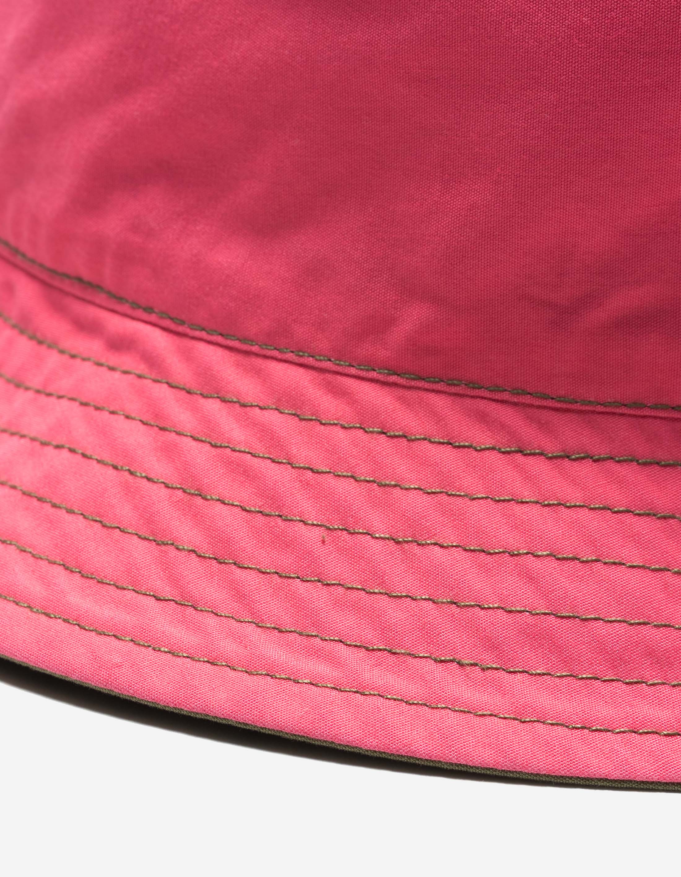 7346 Peace Dove Bucket Hat Olive/Pink - Image 7
