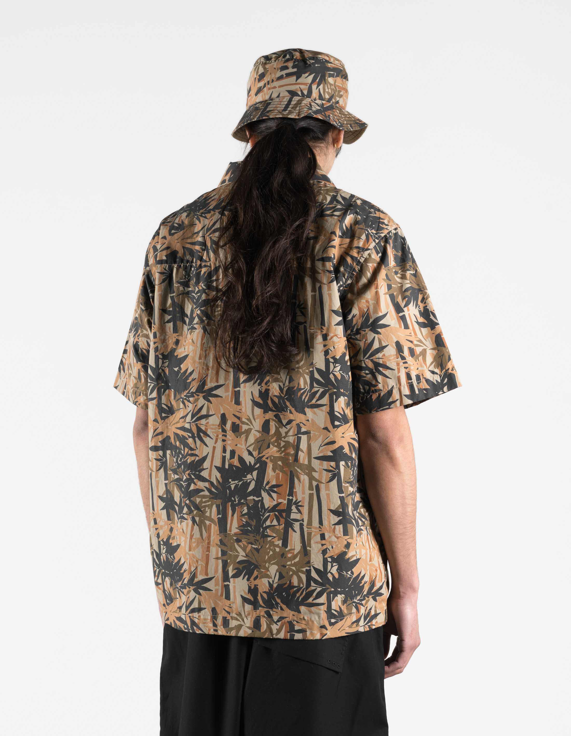 7349 DPM: Bamboo Camp Collar Shirt Woodland - Image 4