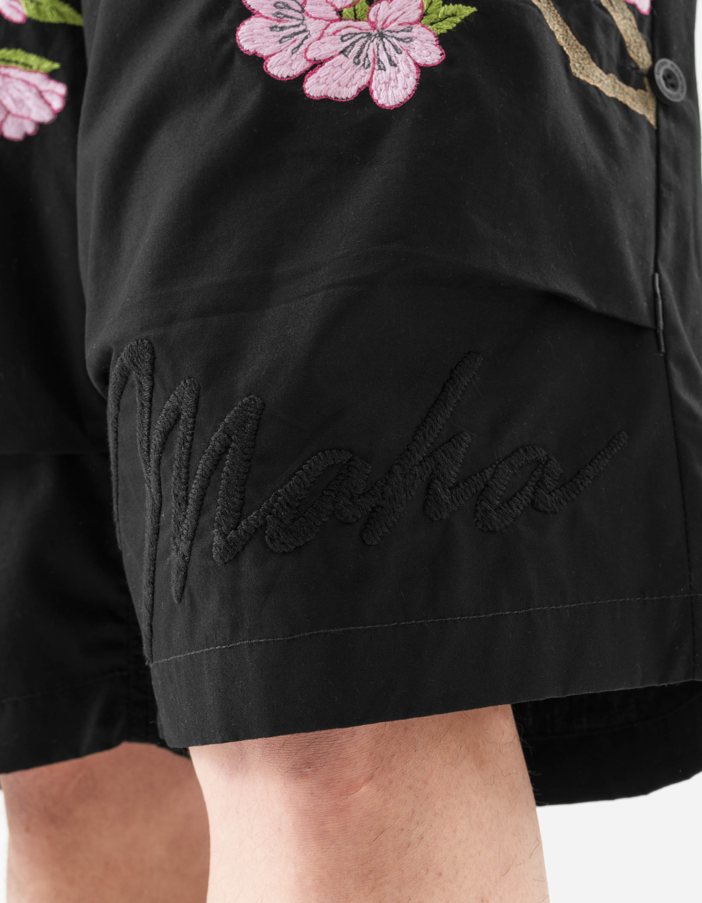 7353 Sakura Serenity Loose Snoshorts Black - Image 5