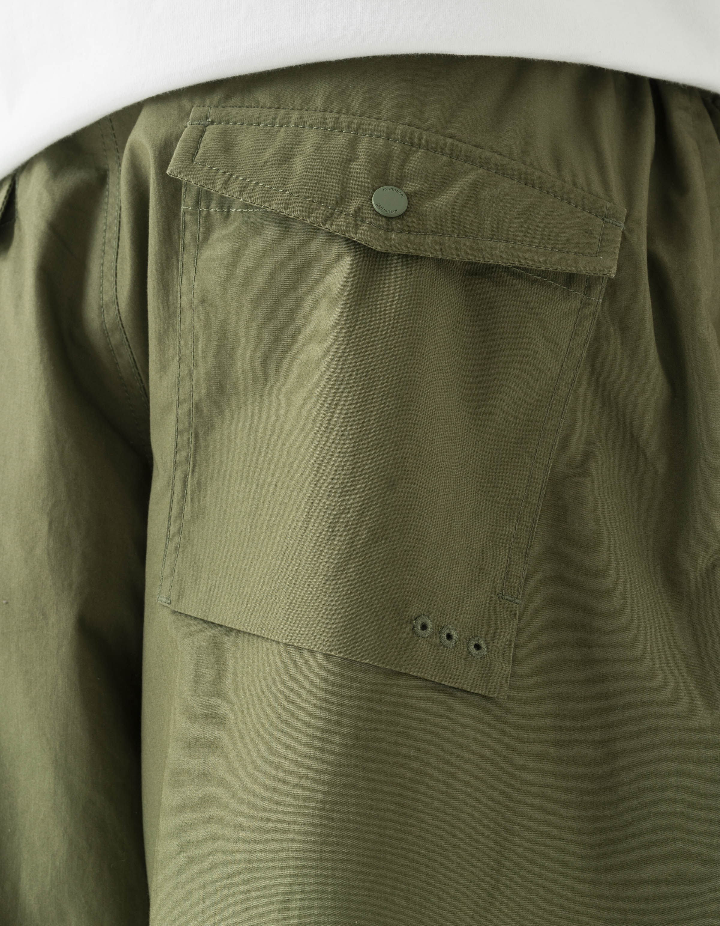 7353 Sakura Serenity Loose Snoshorts Olive OG-107F - Image 7