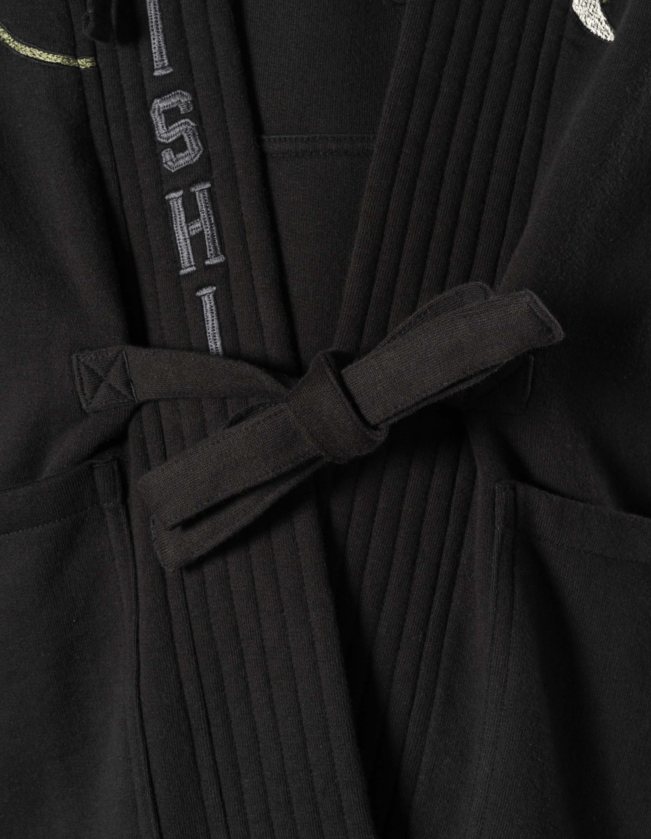 7361 Sakura Serenity Sweat Kimono Black - Image 6
