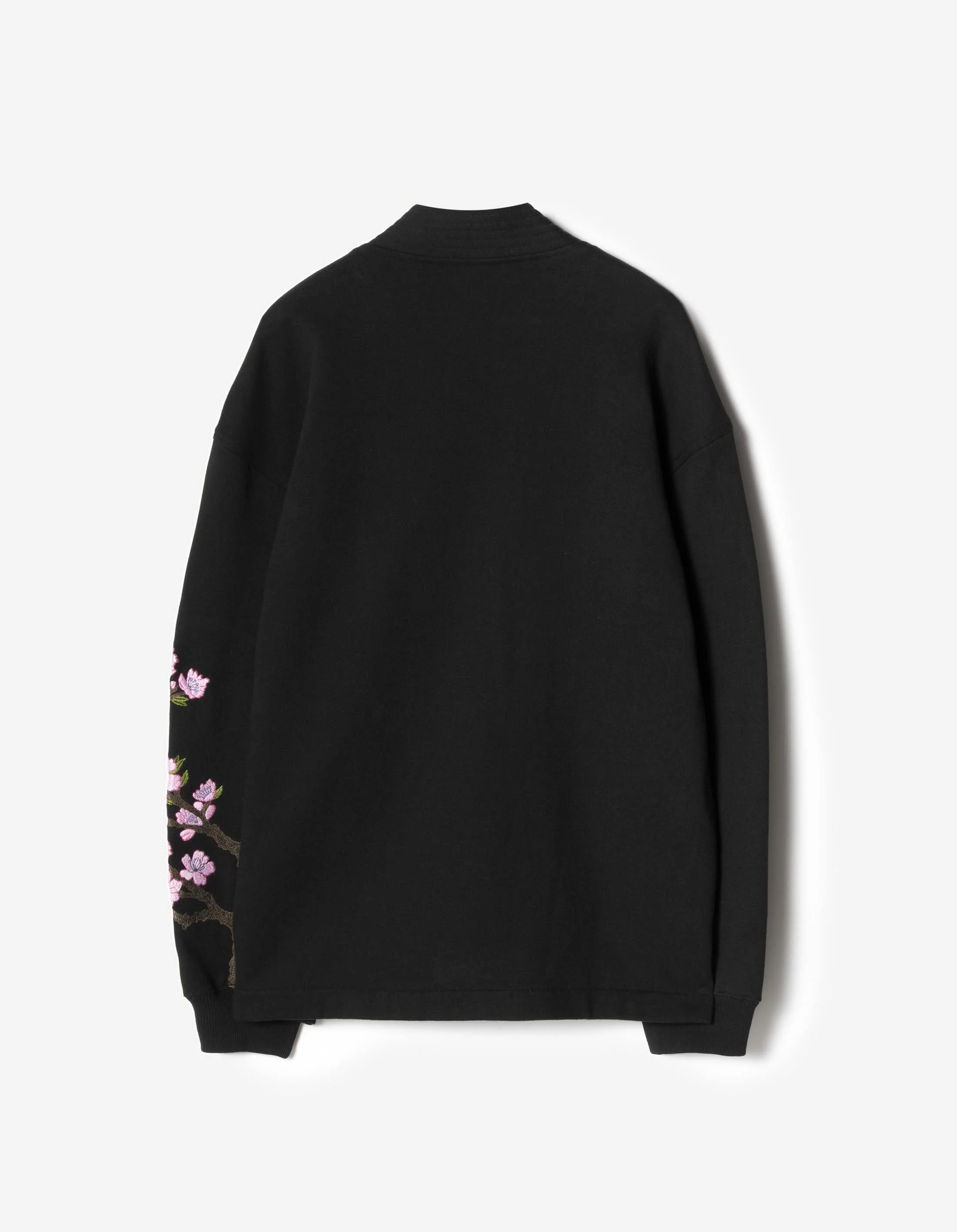 7361 Sakura Serenity Sweat Kimono Black - Image 9