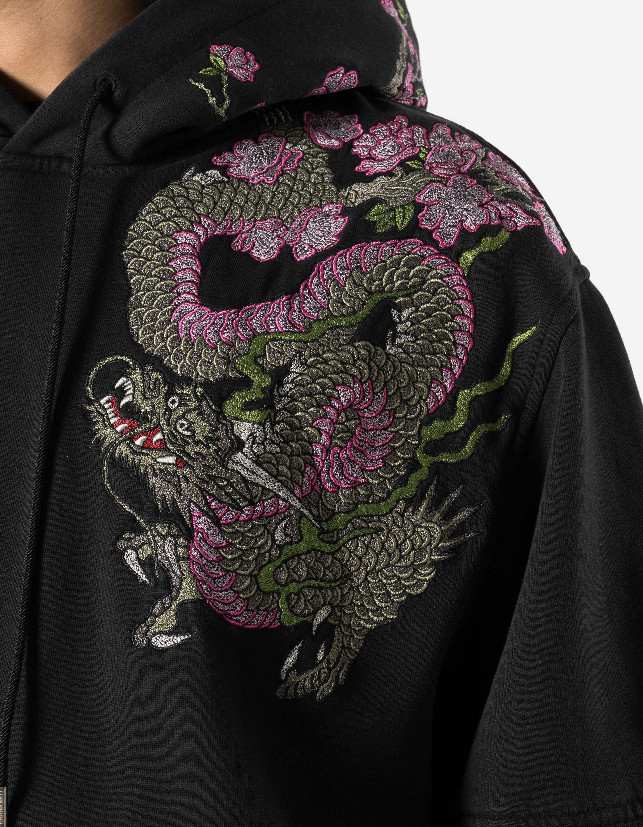 7362 Sakura Tugihagi Hooded Sweat Black - Image 5
