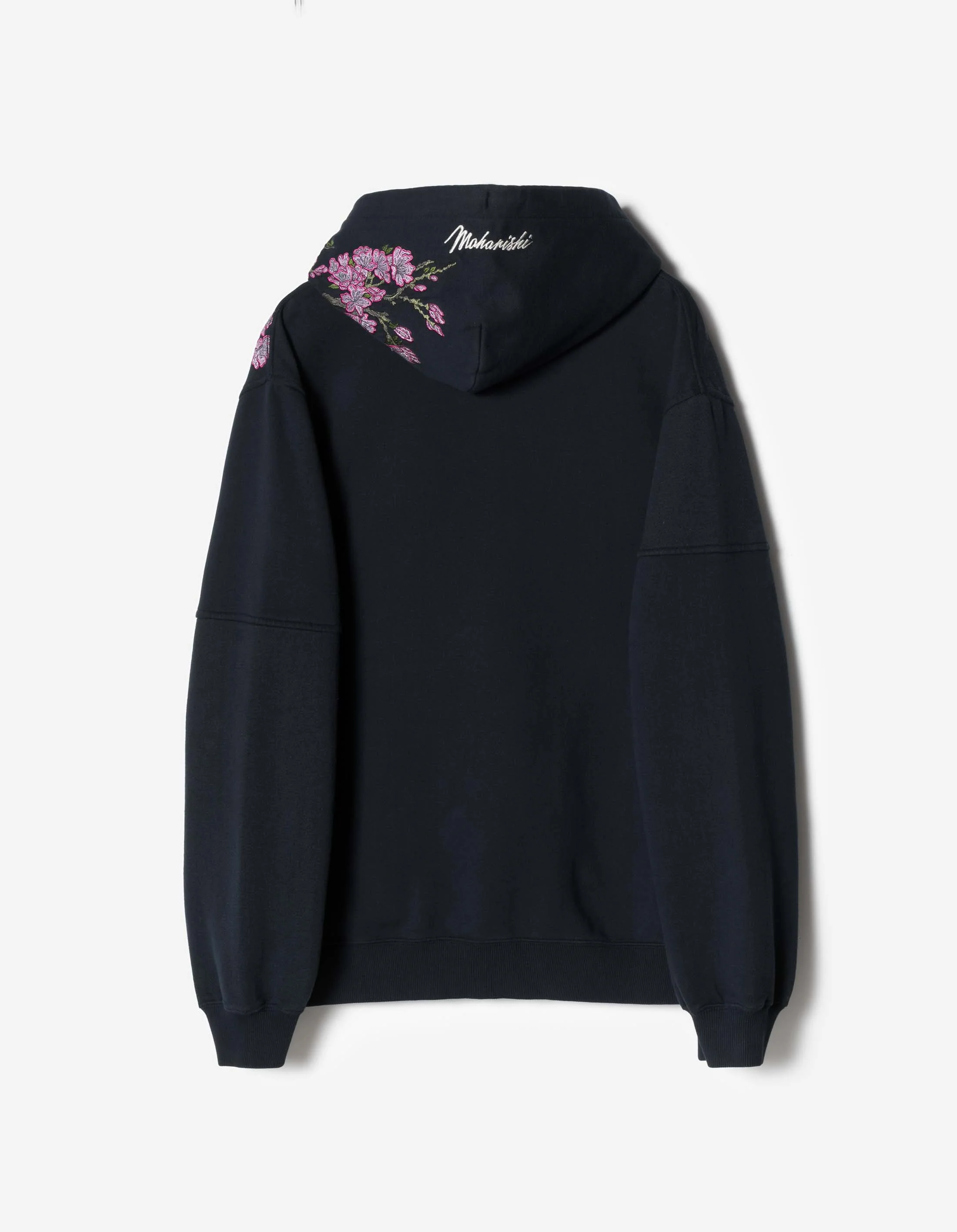 7362 Sakura Tugihagi Hooded Sweat Navy - Image 8