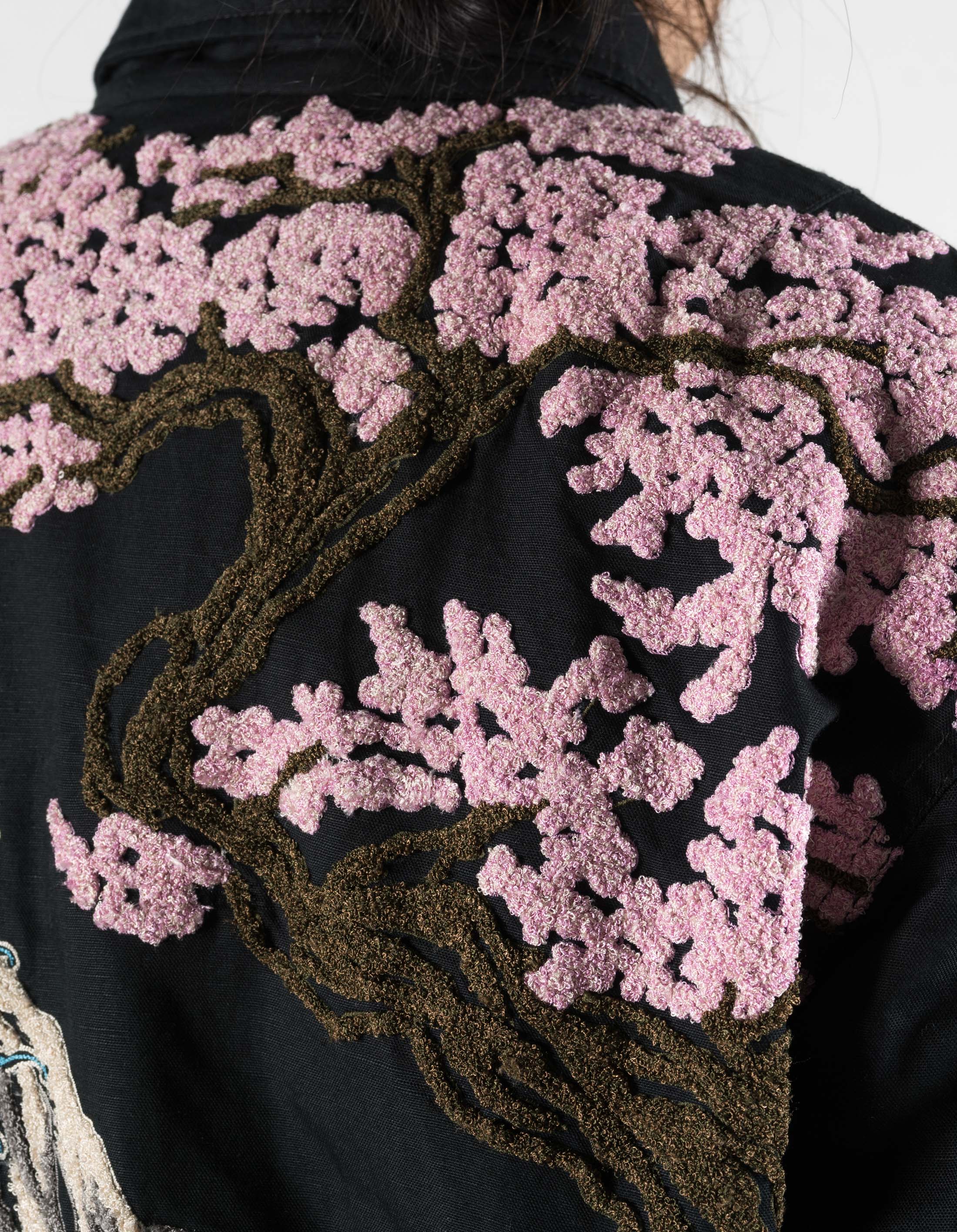 7363 Sakura MA-2 Flight Jacket Black - Image 6