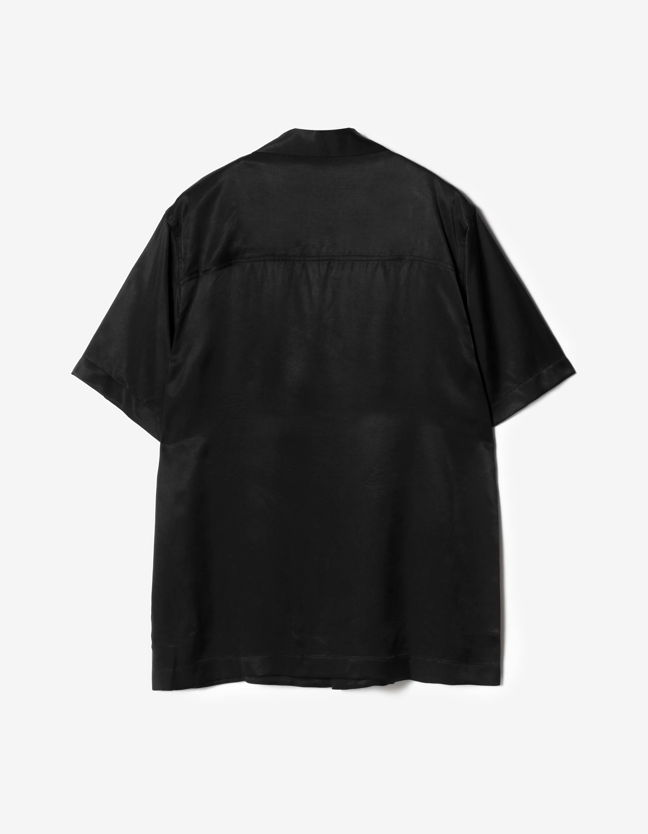 7364 Sakura Dragon Camp Collar Shirt Black - Image 6