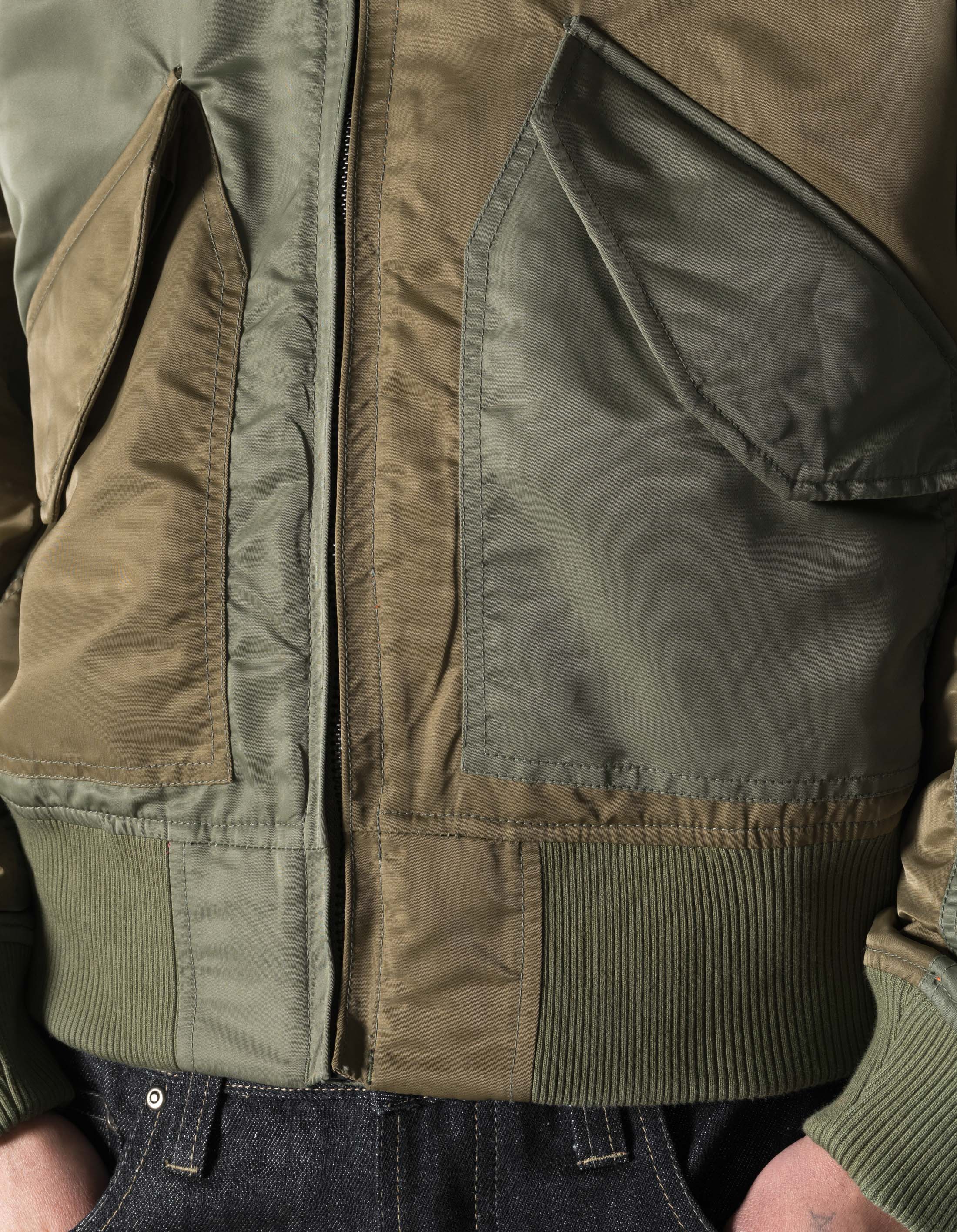 7367 Maha Peace Rally MA2 Jacket Olive/Khaki - Image 6