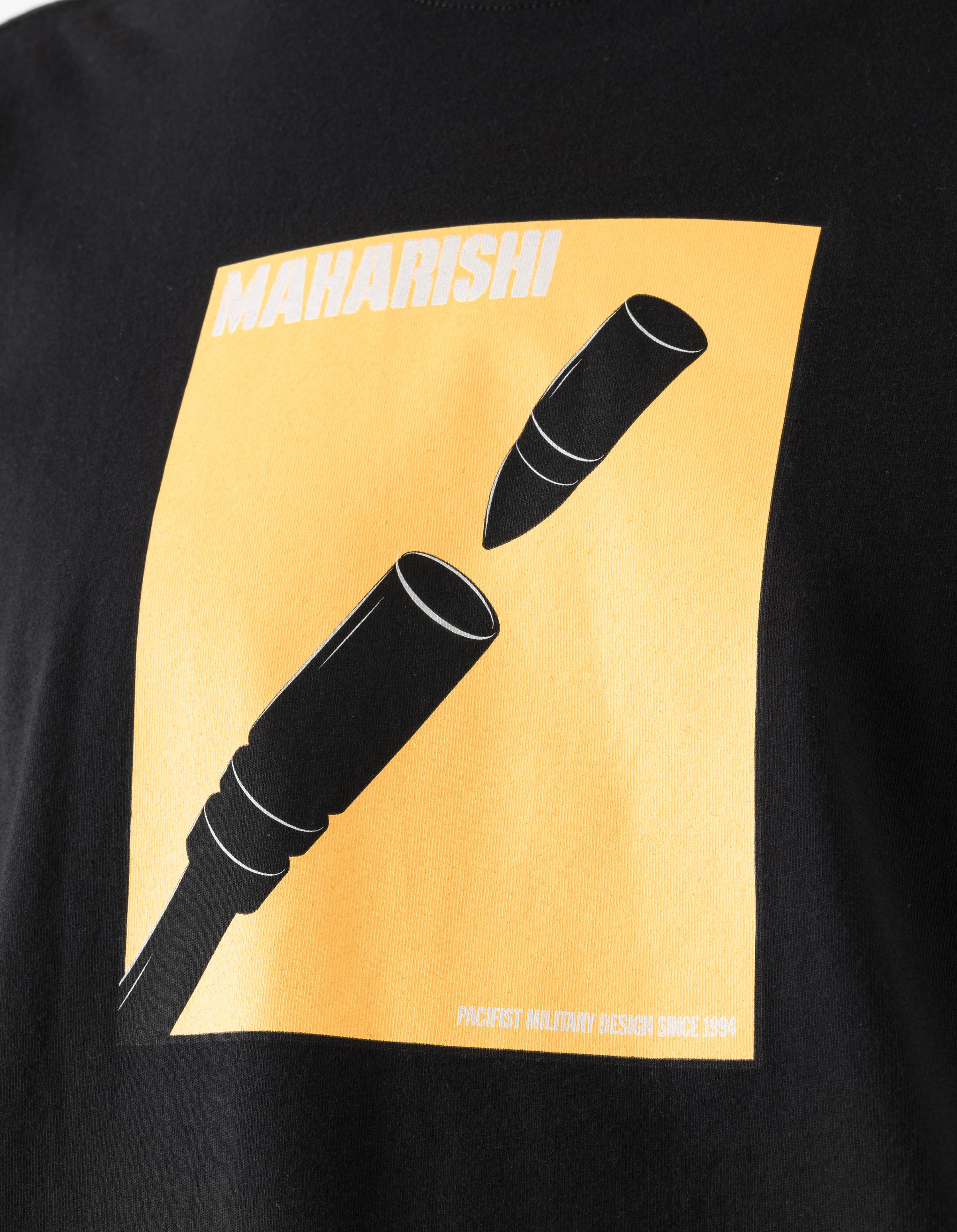 7371 Pacifist L/S T-Shirt Black - Image 3