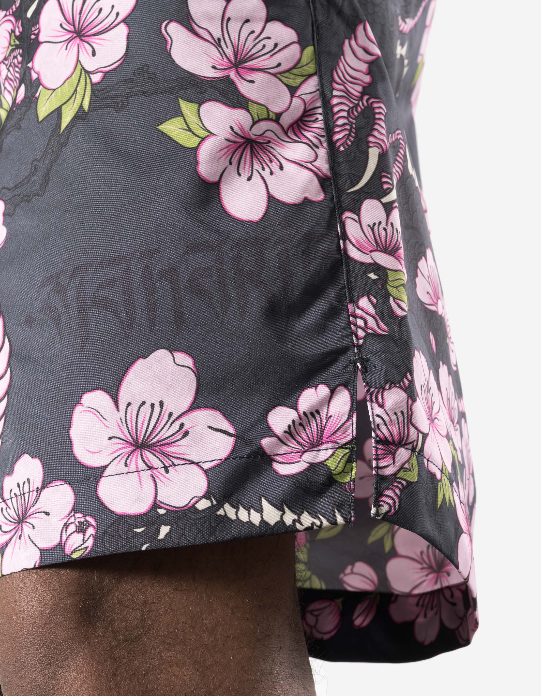 7379 Sakura Serenity Swim Shorts Navy - Image 4