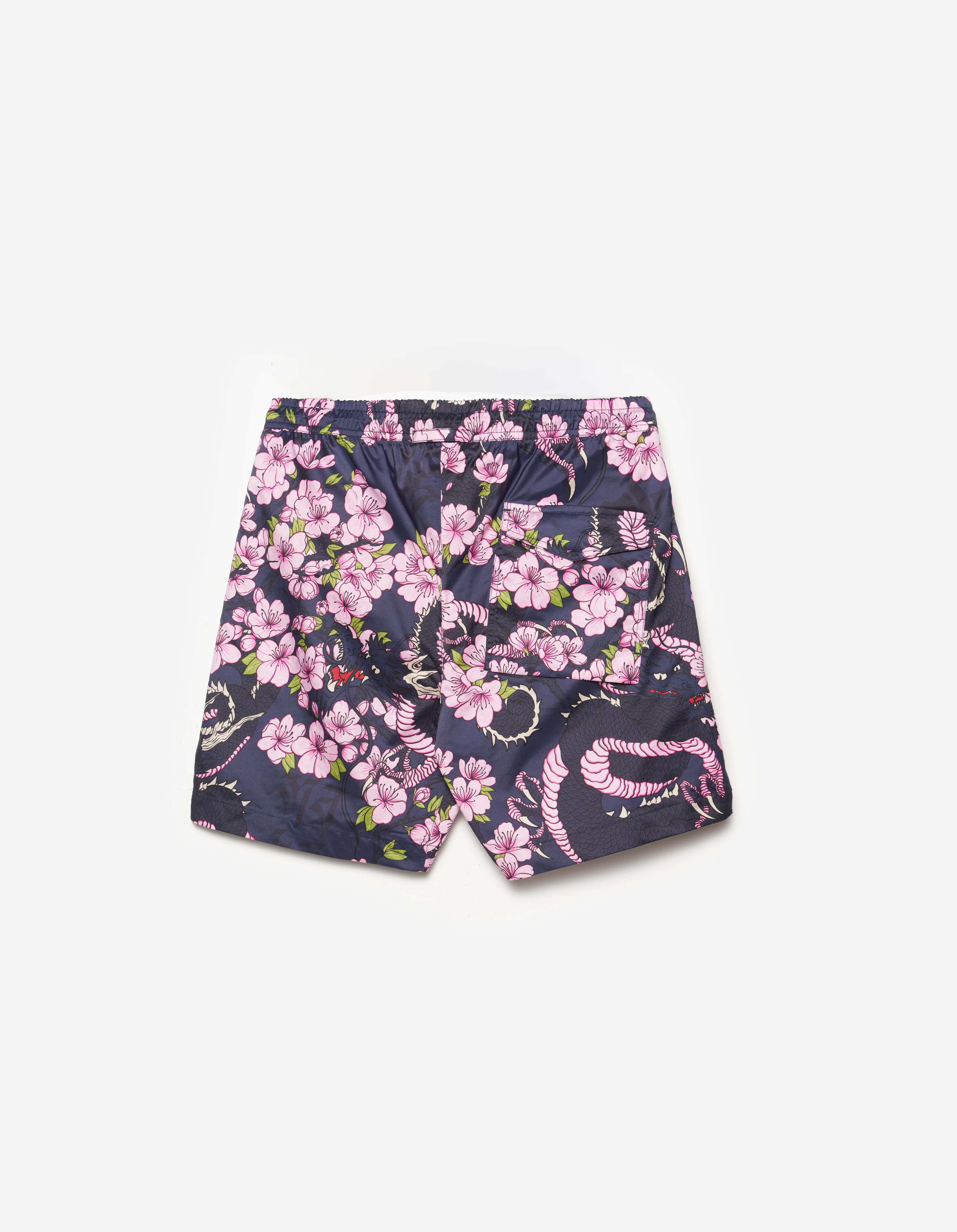 7379 Sakura Serenity Swim Shorts Navy - Image 7