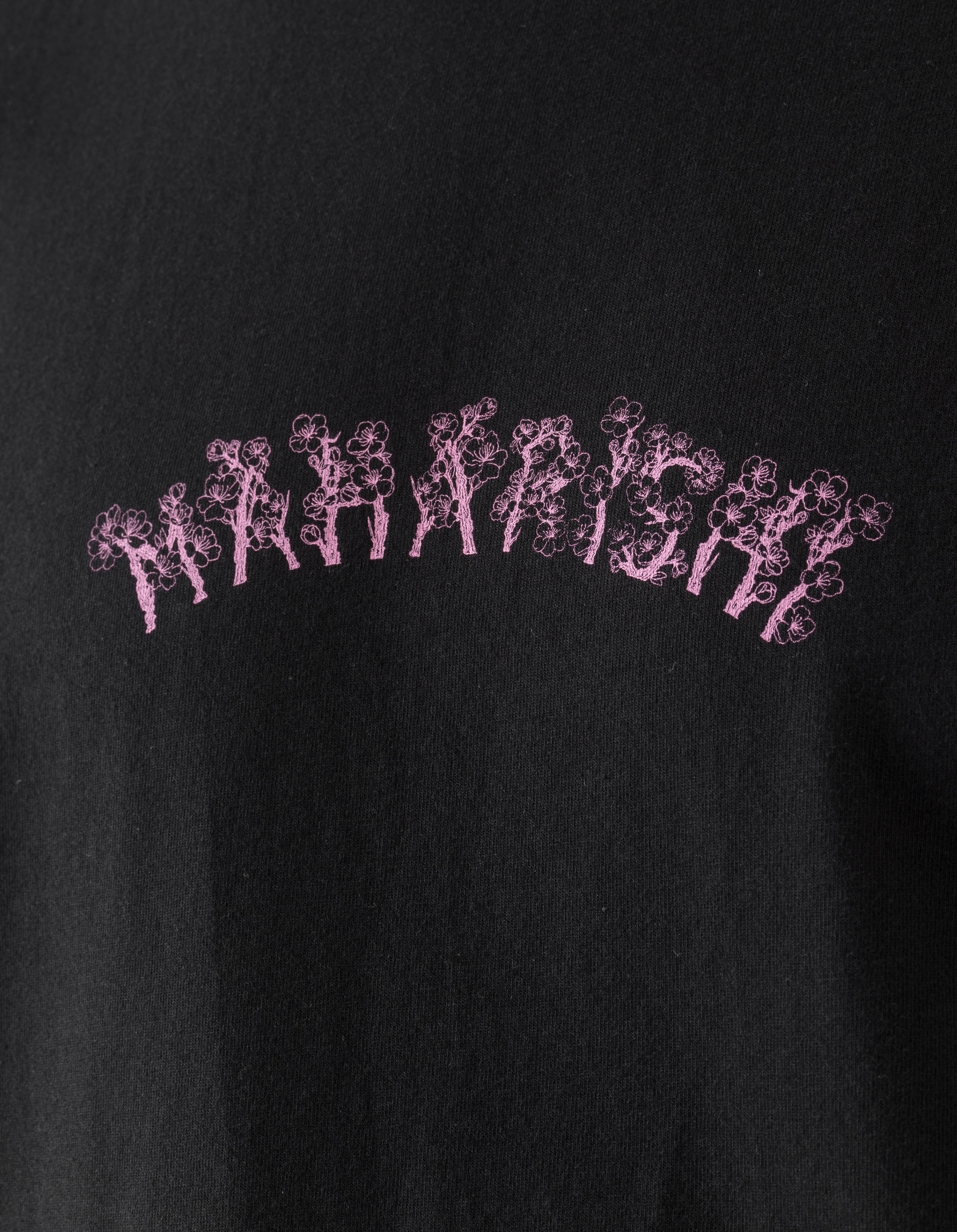 7391 Sakura S/S T-Shirt Black - Image 4