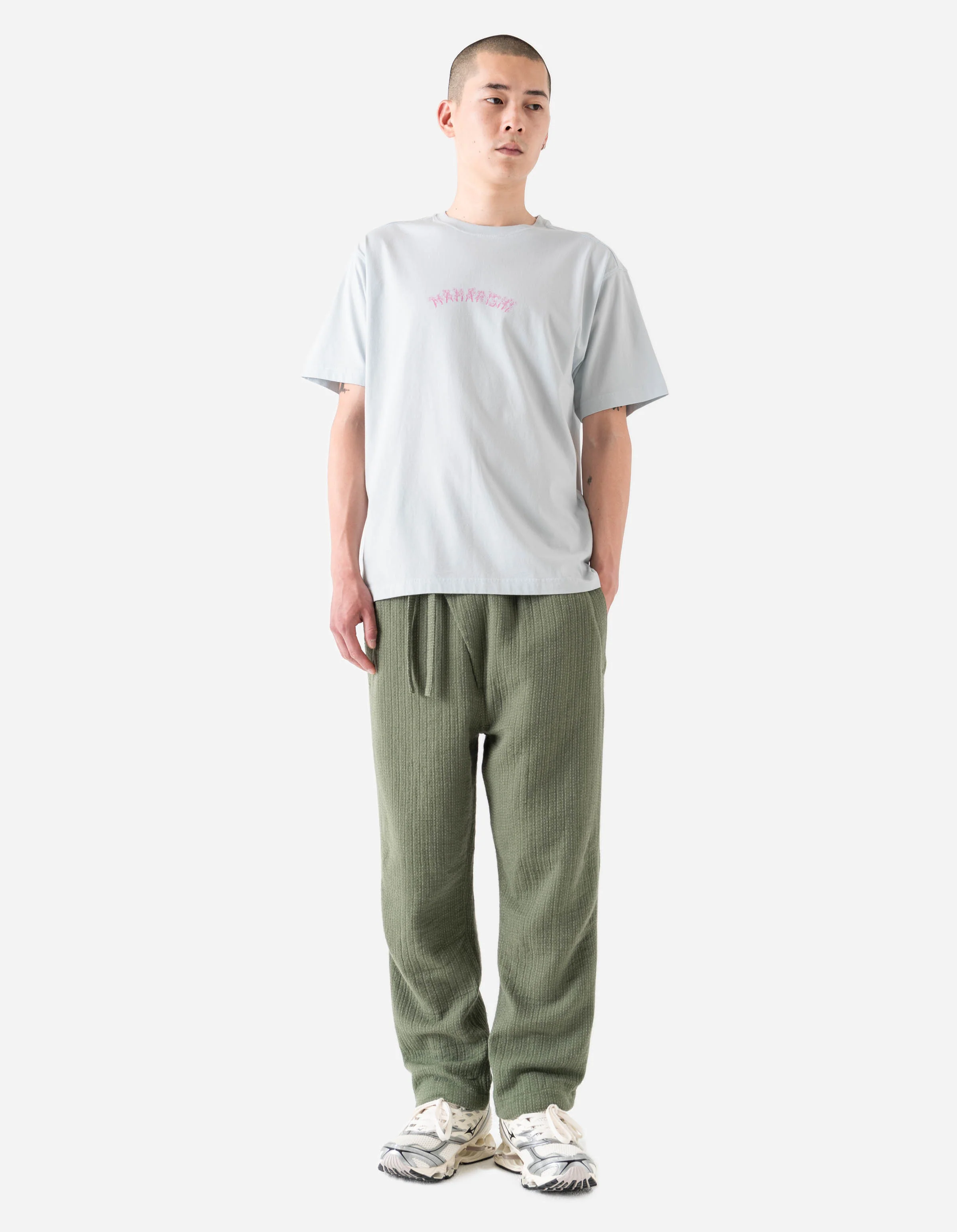 7391 Sakura S/S T-Shirt Ice Blue - Image 2