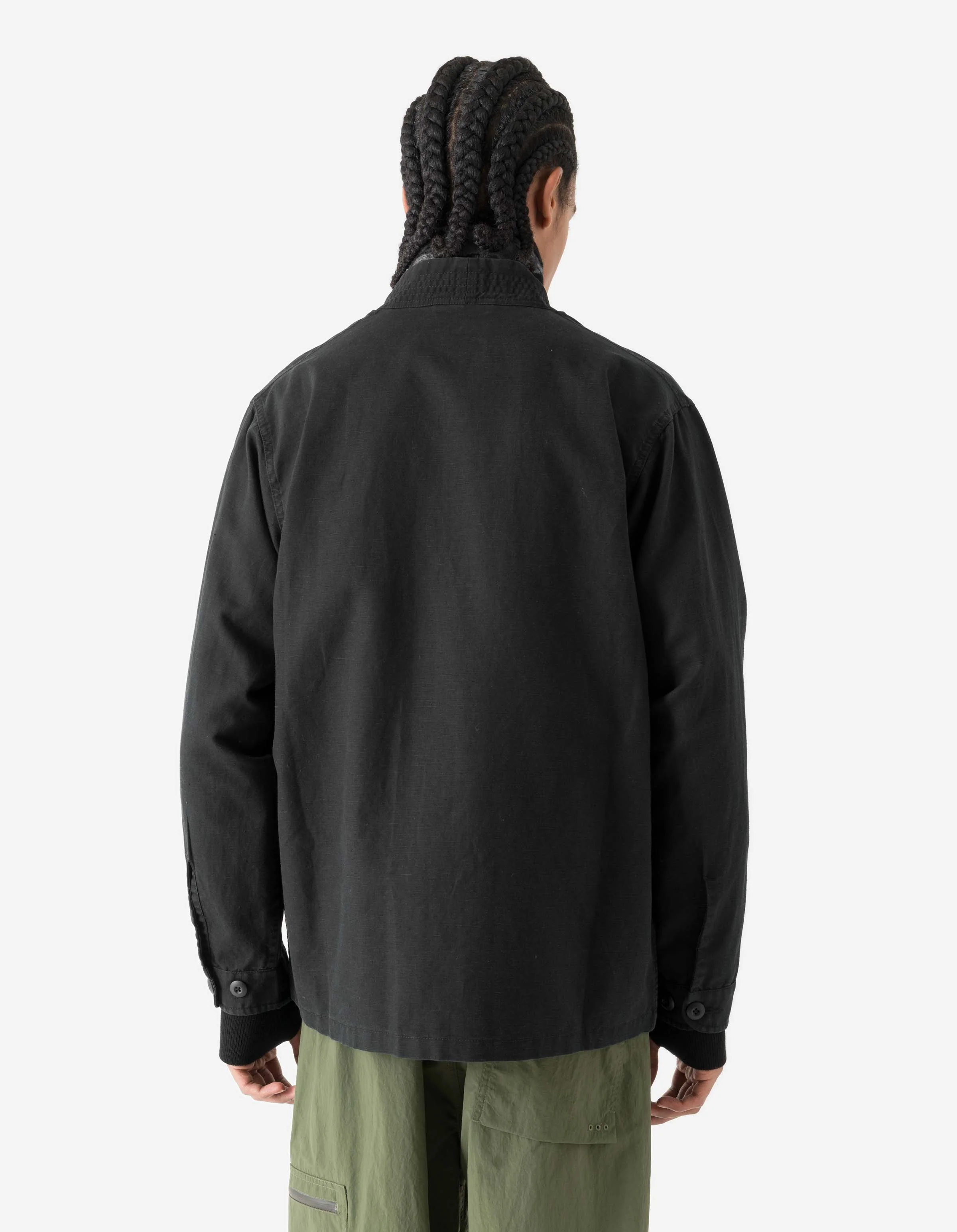 7399 WR Hemp Hanten Shirt Black - Image 3