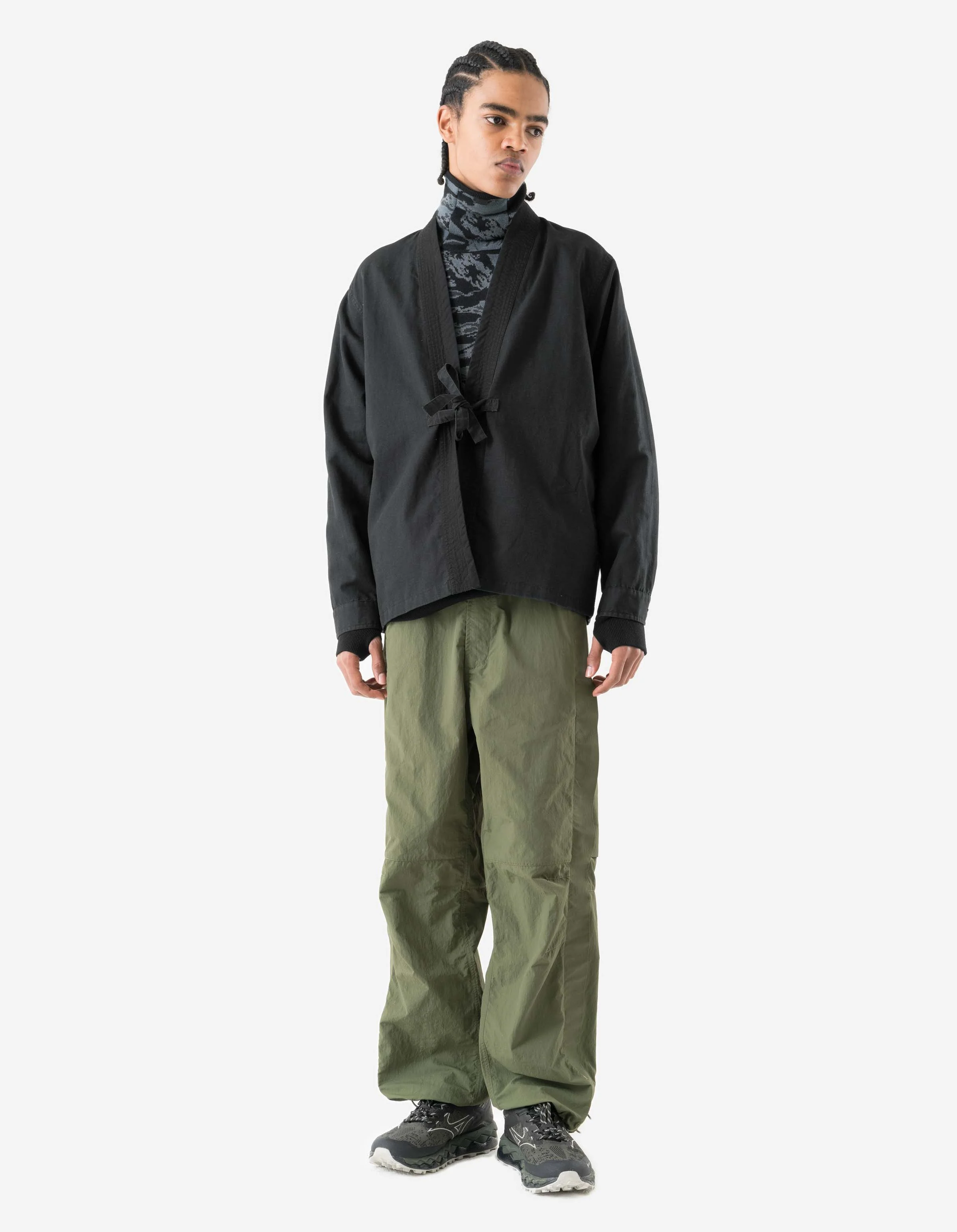 7399 WR Hemp Hanten Shirt Black - Image 4