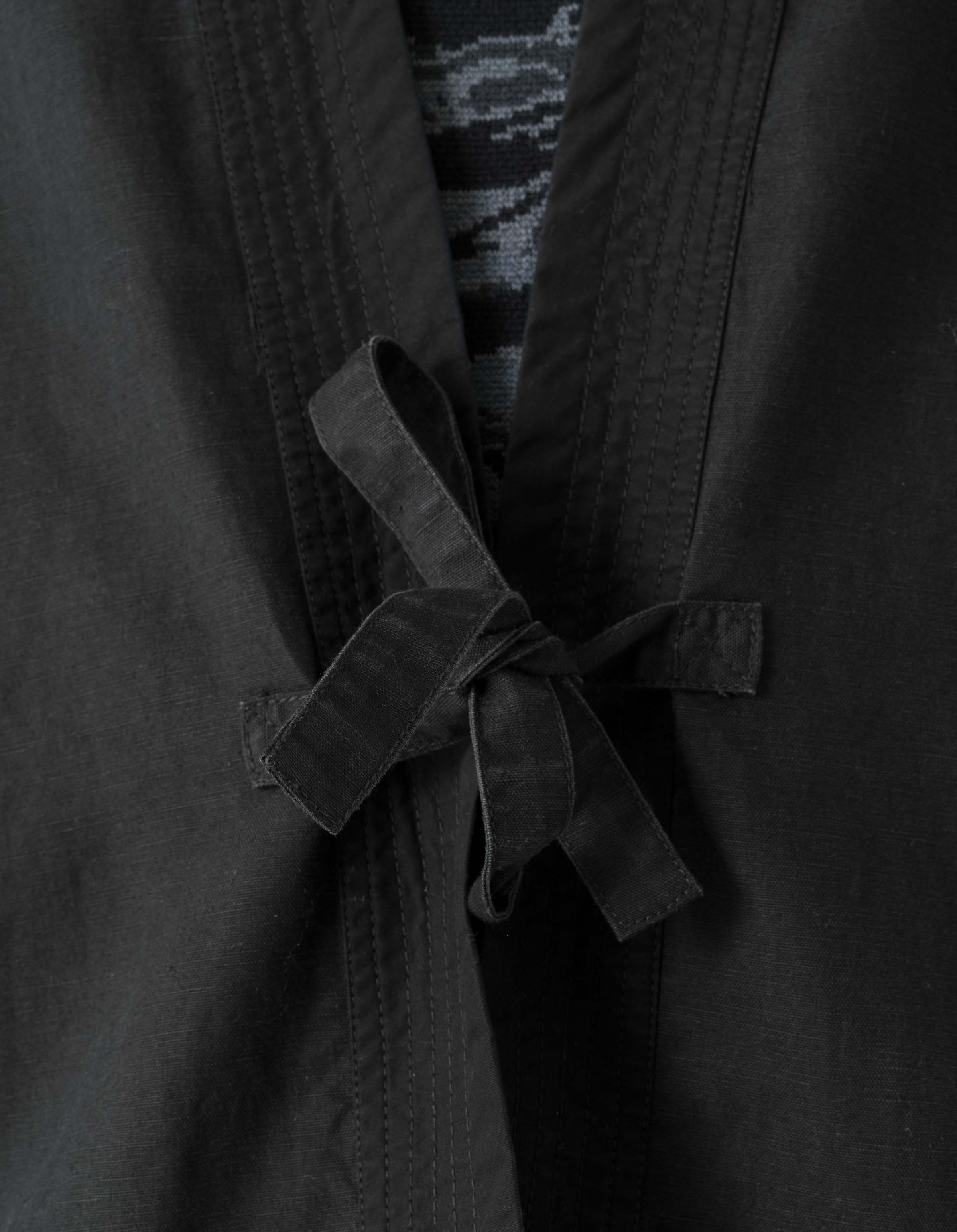 7399 WR Hemp Hanten Shirt Black - Image 6