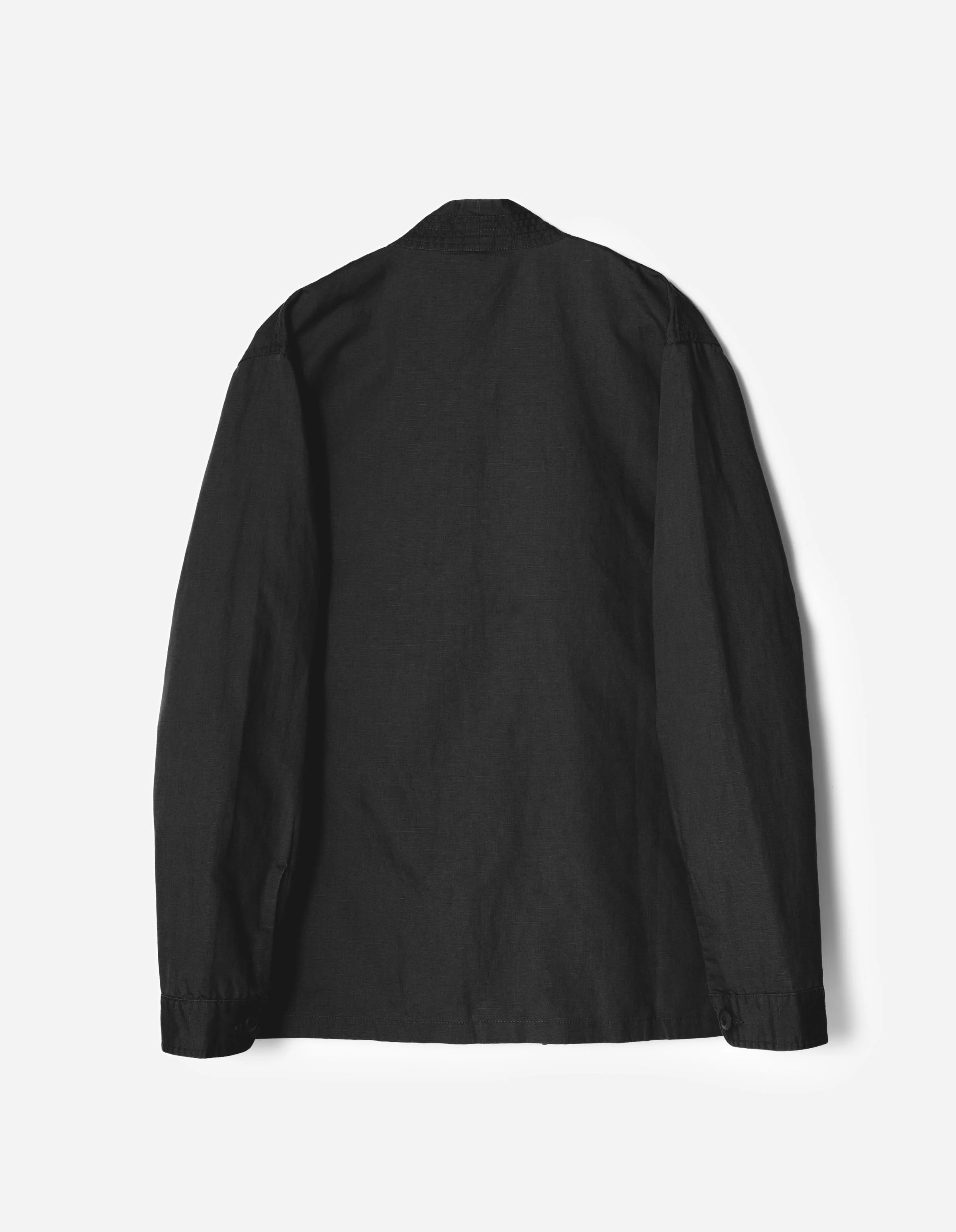 7399 WR Hemp Hanten Shirt Black - Image 9
