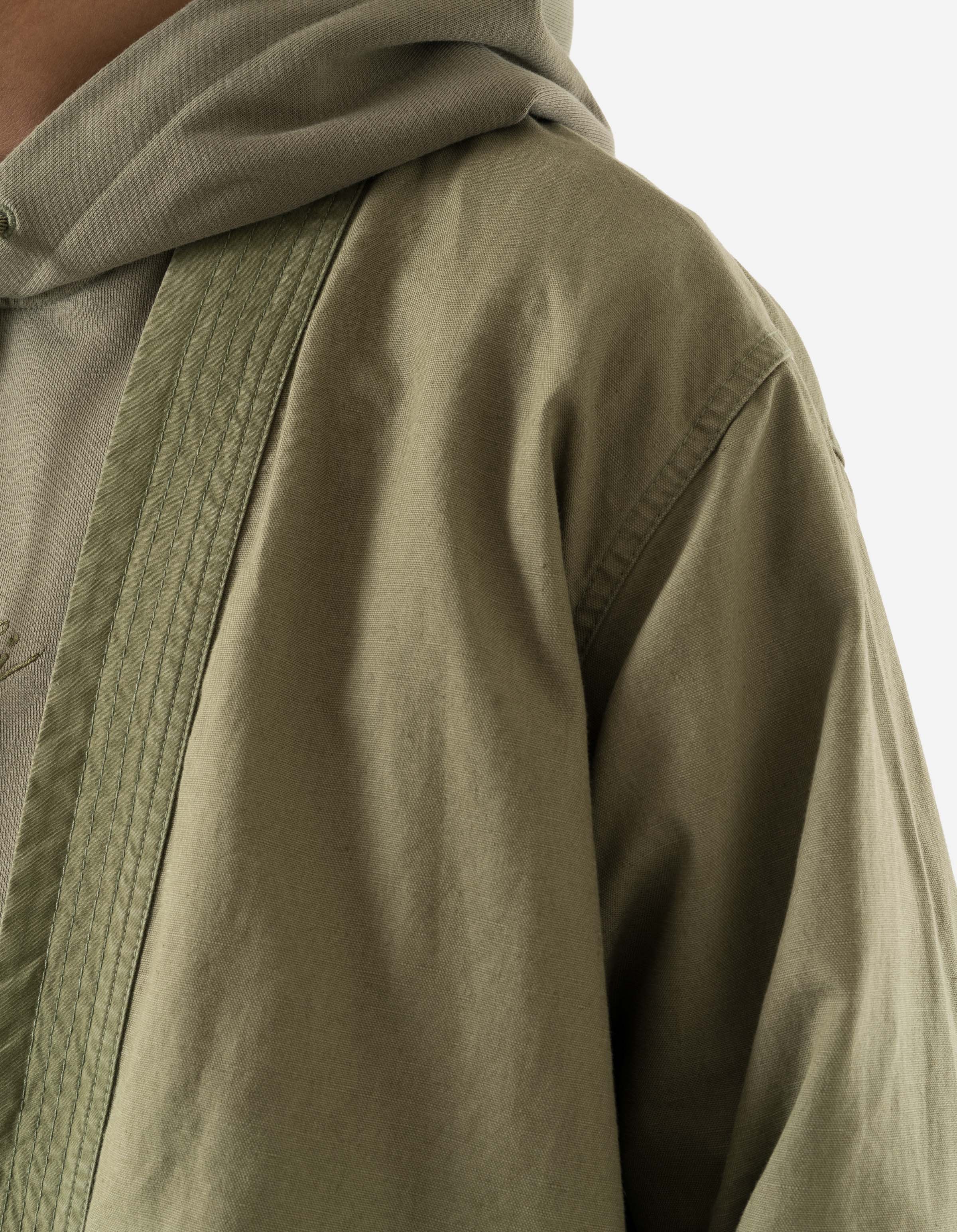 7399 WR Hemp Hanten Shirt Olive OG-107F - Image 5