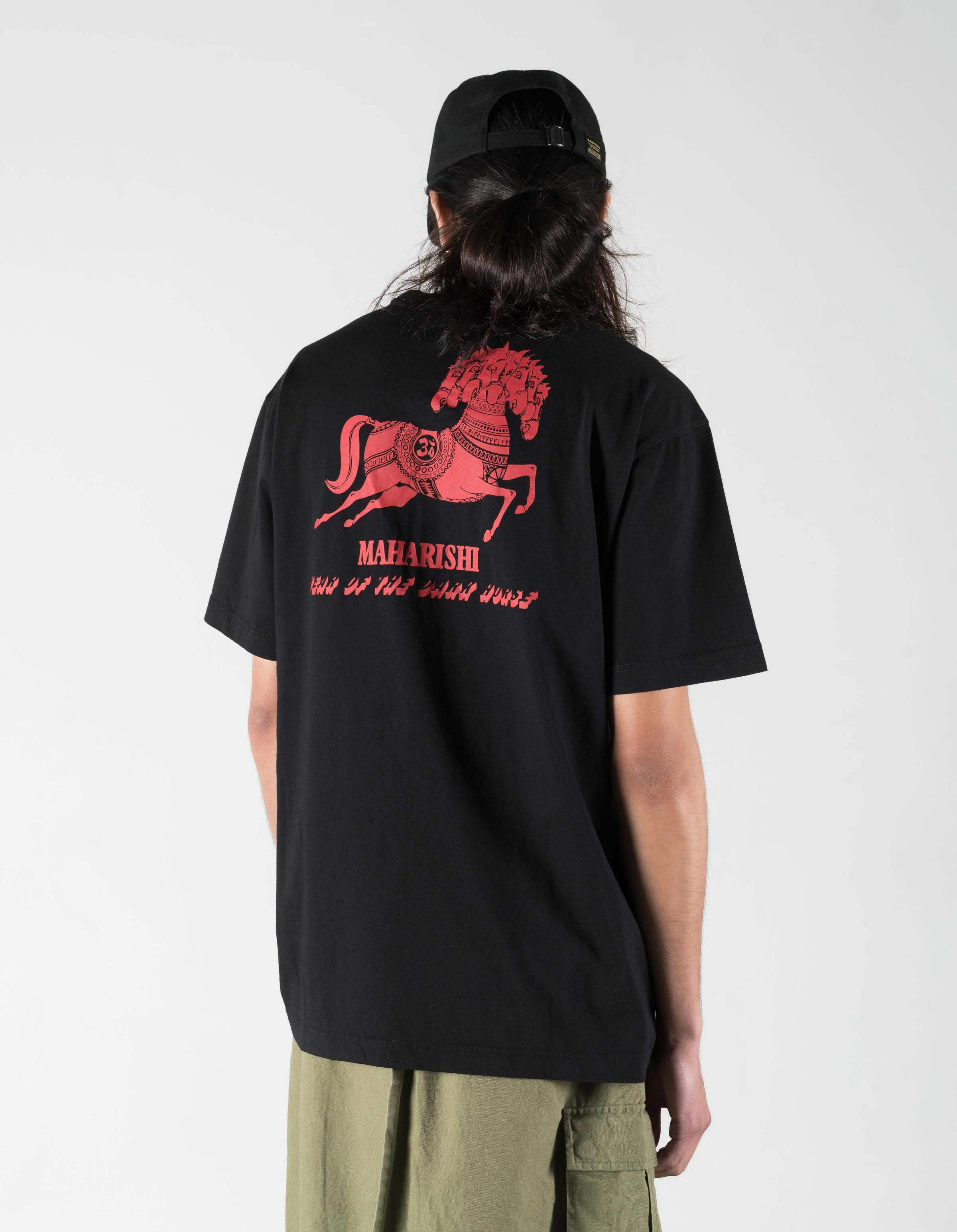 7463 Year of the Dark Horse S/S T-Shirt Black - Image 4