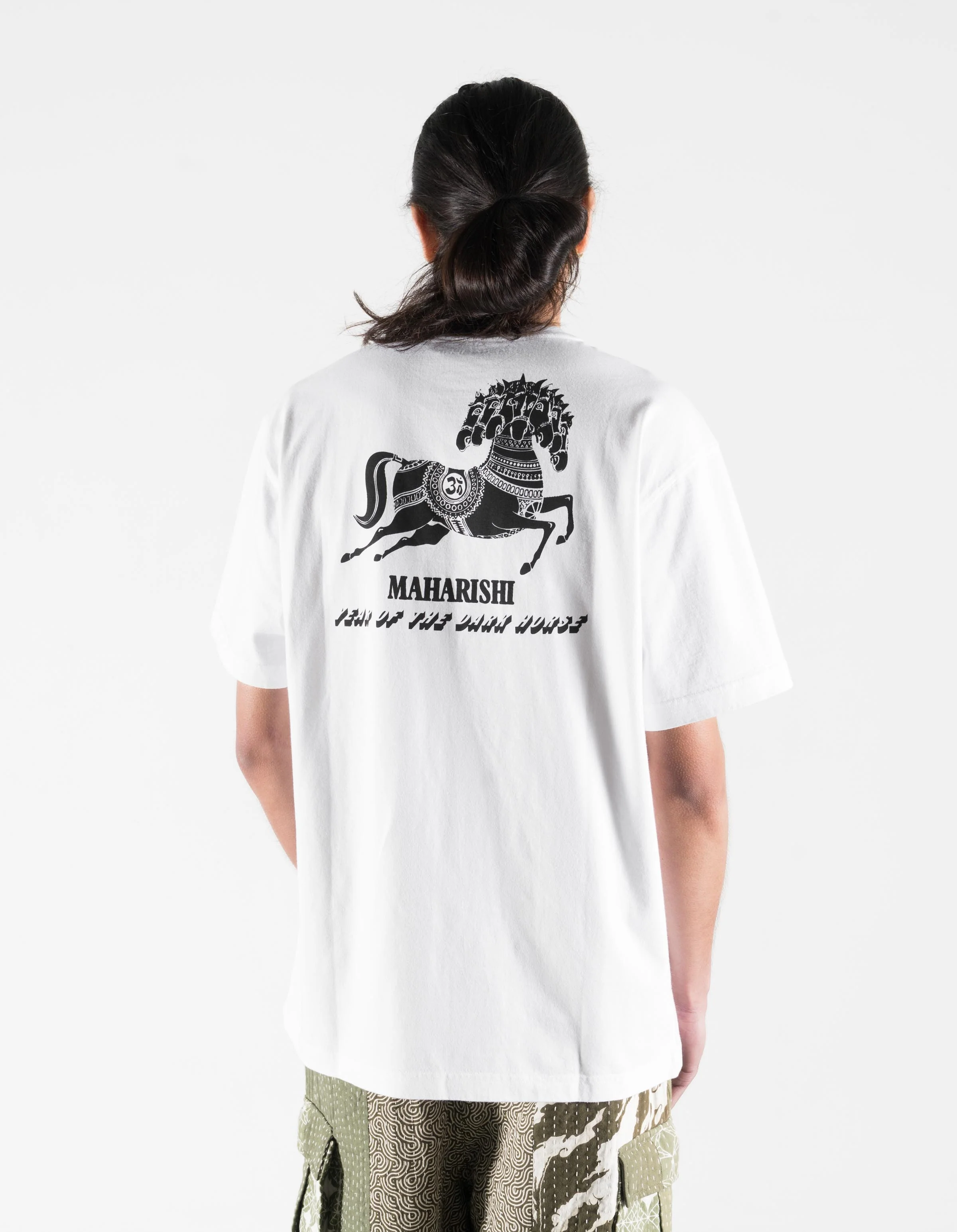 7463 Year of the Dark Horse S/S T-Shirt White - Image 3