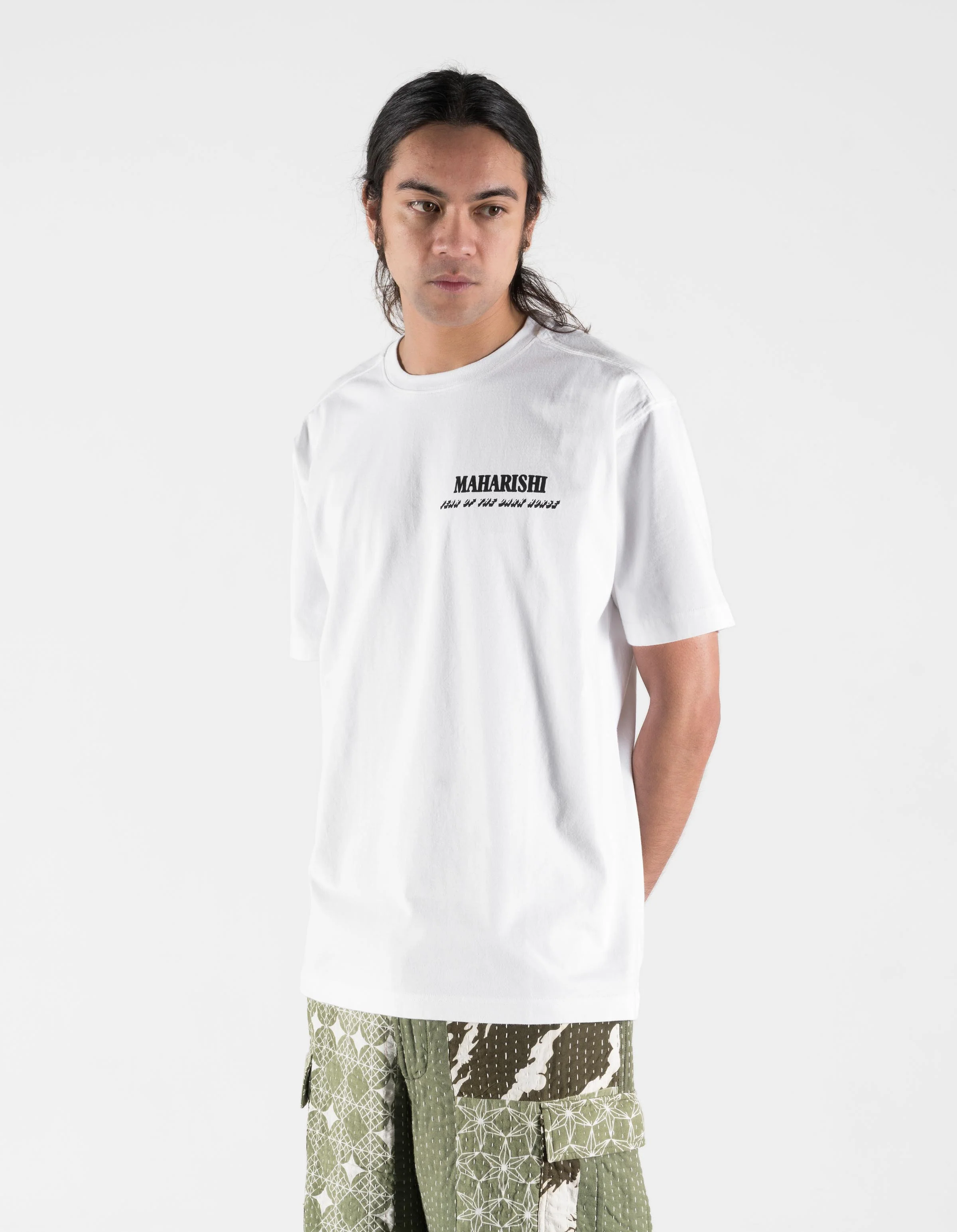 7463 Year of the Dark Horse S/S T-Shirt White - Image 4
