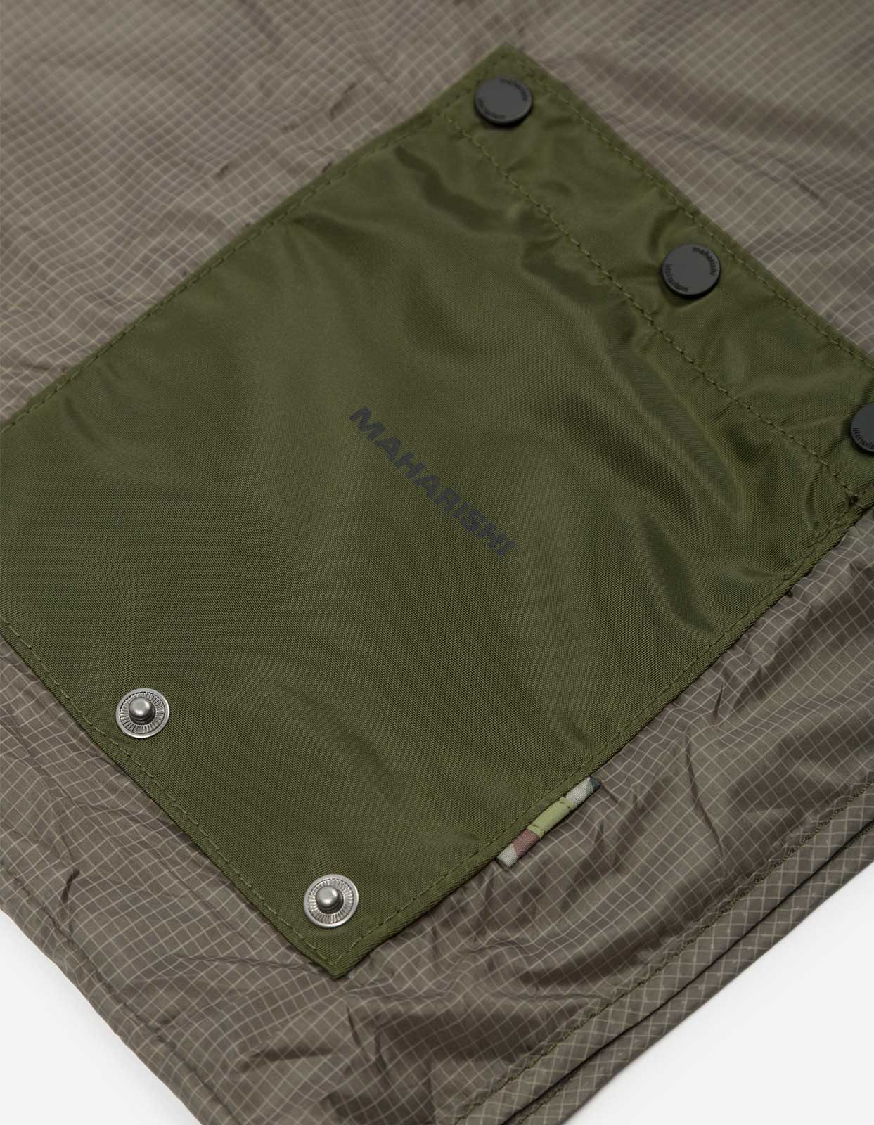 9109 Rollaway Shopping Bag Olive - Image 3